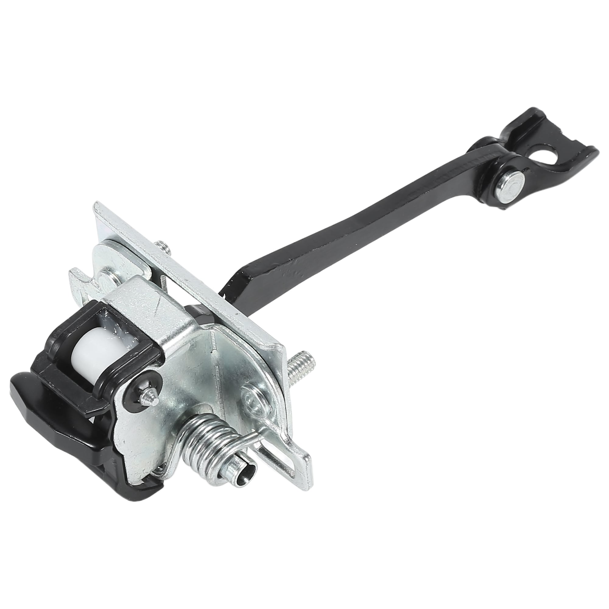 Unique Bargains Door Check Strap Stopper Limiter Compatible for Peugeot 308 I 2007-2014 Durable Metal Silver Tone Rear Left Right Door Check Bracket Stop