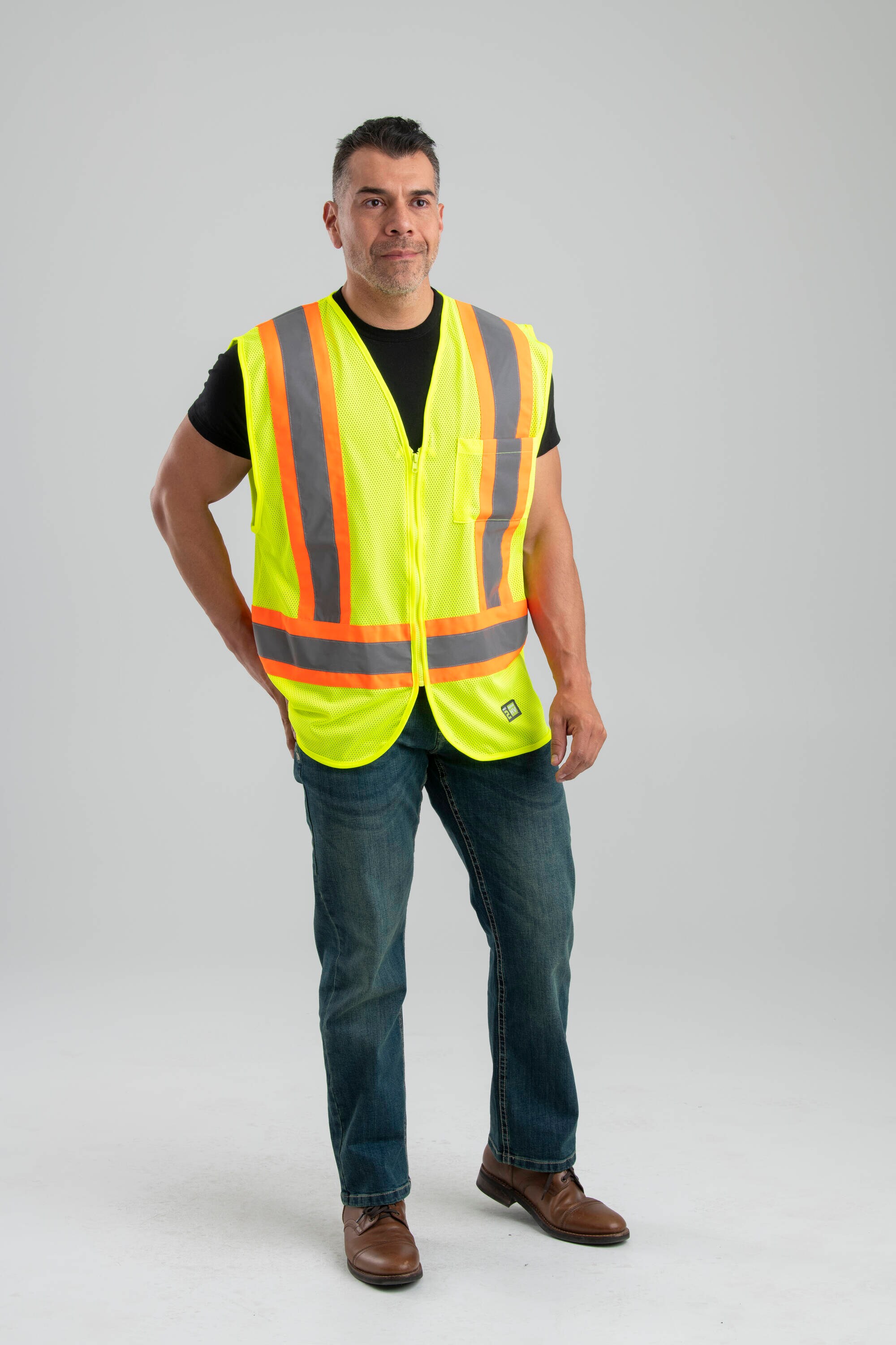 BERNE APPAREL HVV046YWR560 Safety-Vests - View #2