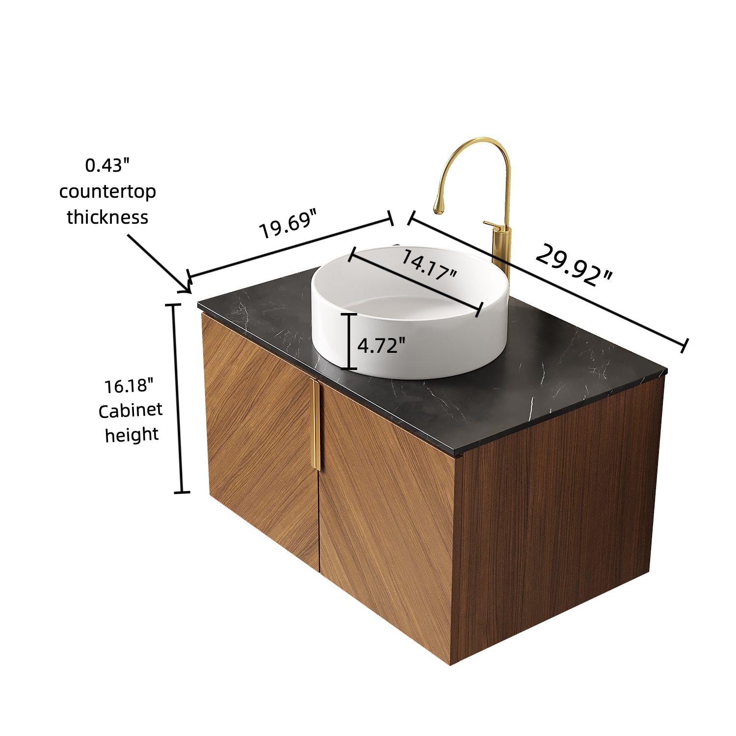 Tatayosi XH15S00158 Bath-Vanity-Combo - View #4