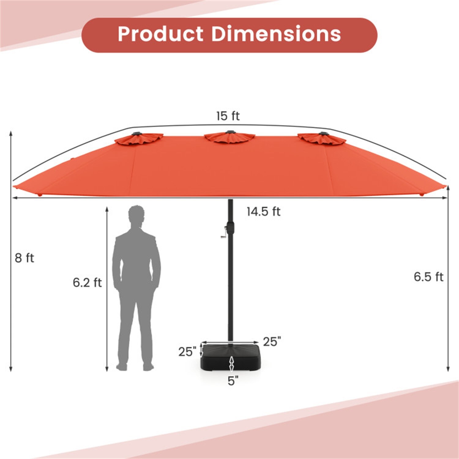 Dimakai DI-NP10209OR Umbrellas-2 - View #10