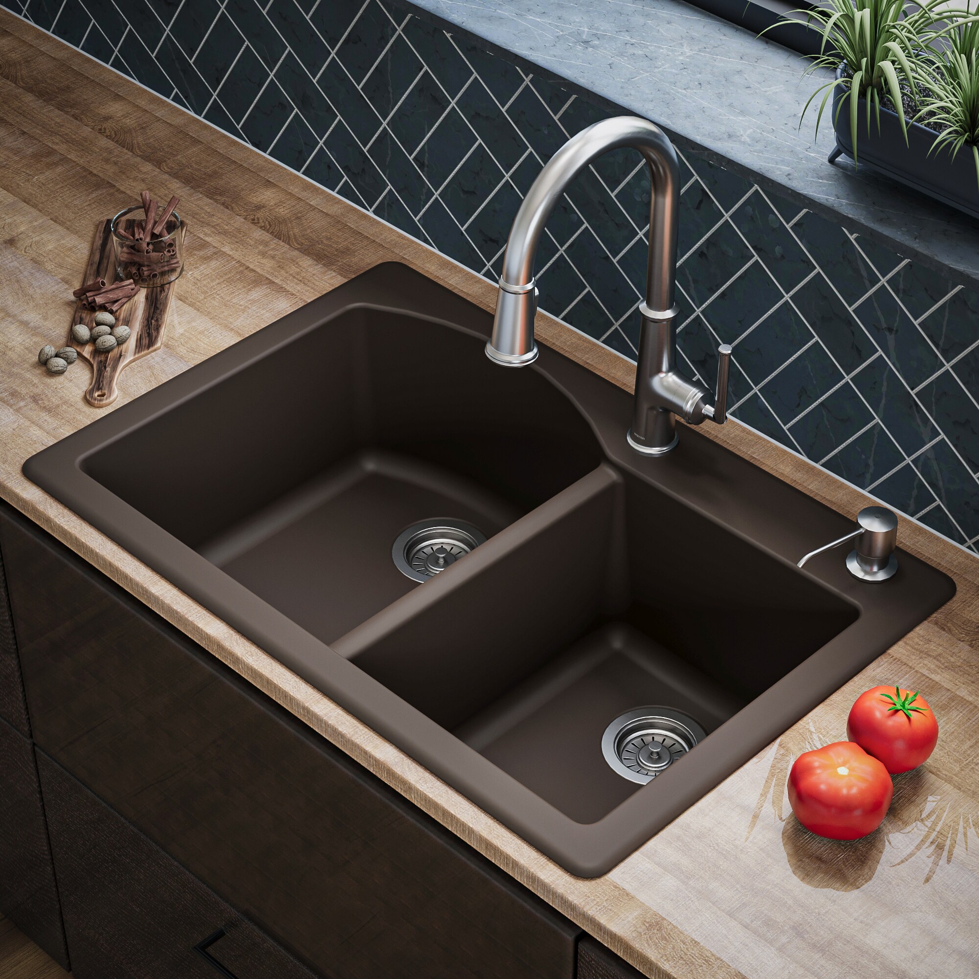 Karran QT-610-BR-PK1 Kitchen-Sinks - View #13