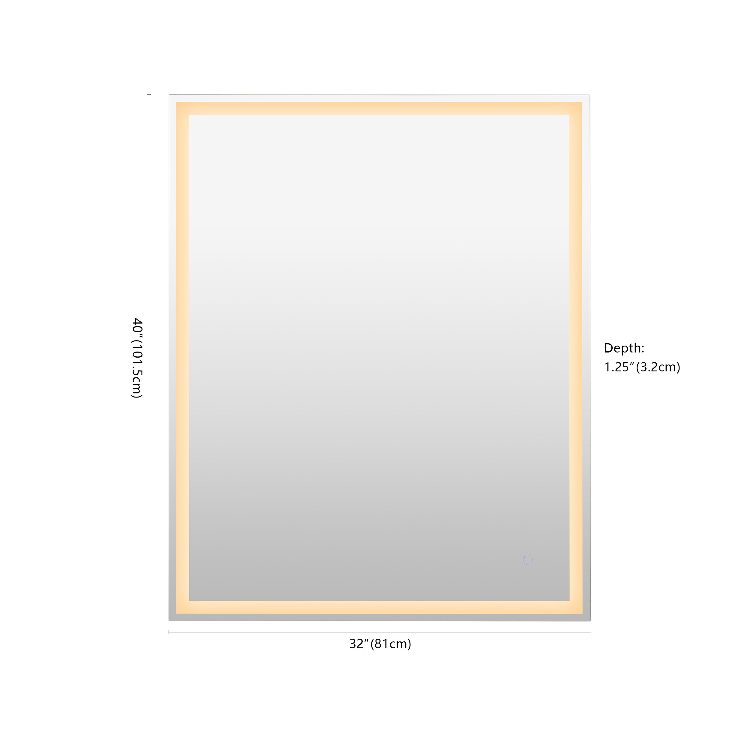 JONATHAN  Y MIR100A-3240 Framed-Bath-Mirrors - View #10