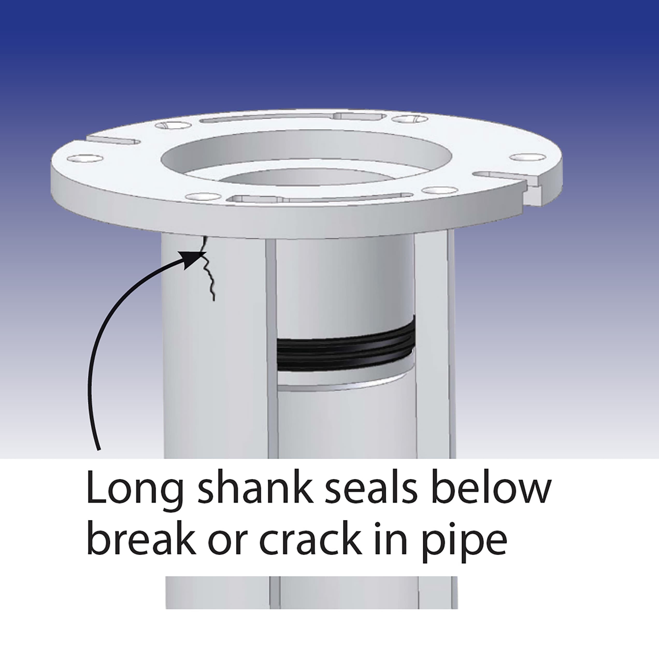Jones Stephens C47340 Under-Sink-Toilet-Cover-Flanges - View #3