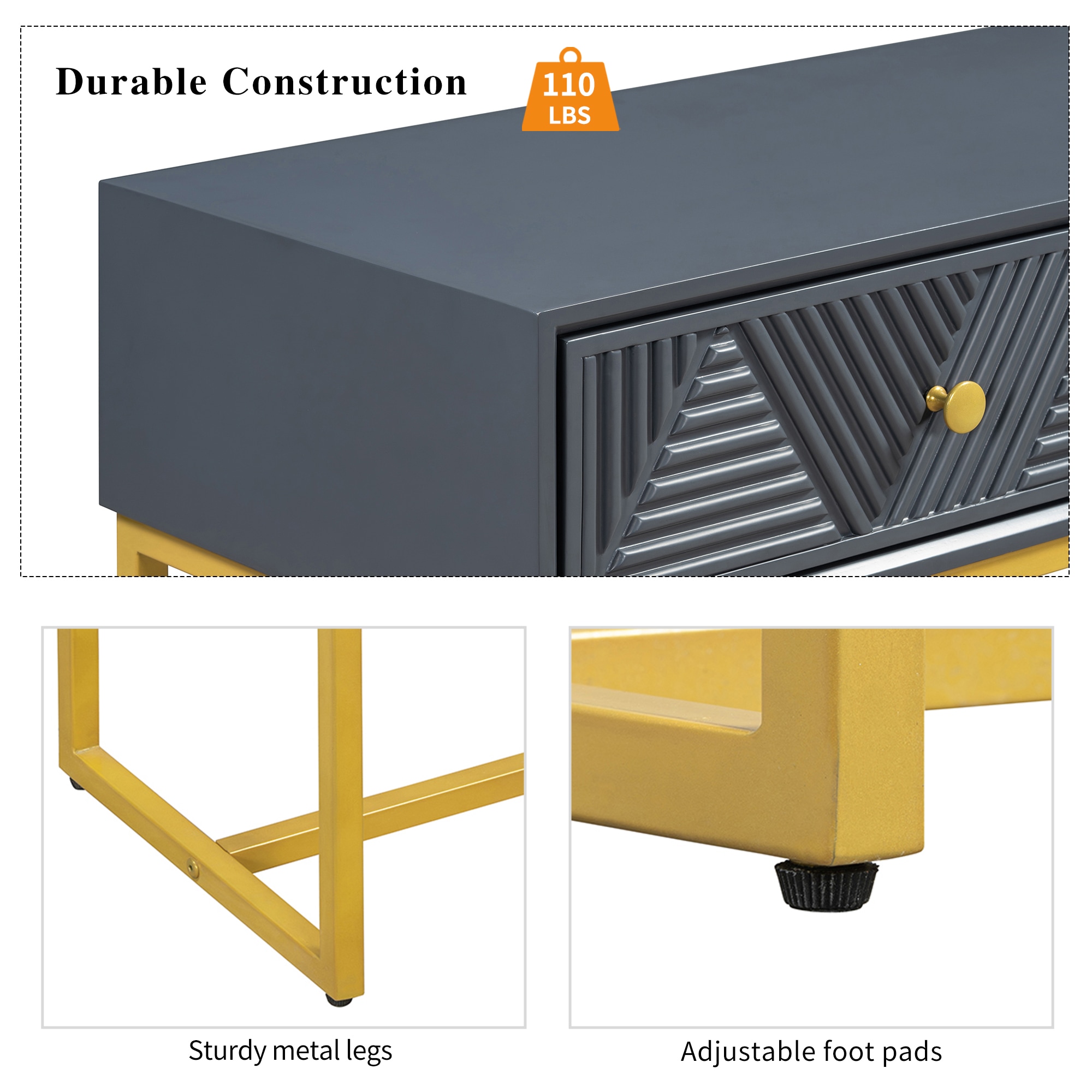 ModernLuxe N715P201976E Console-Sofa-Tables - View #5