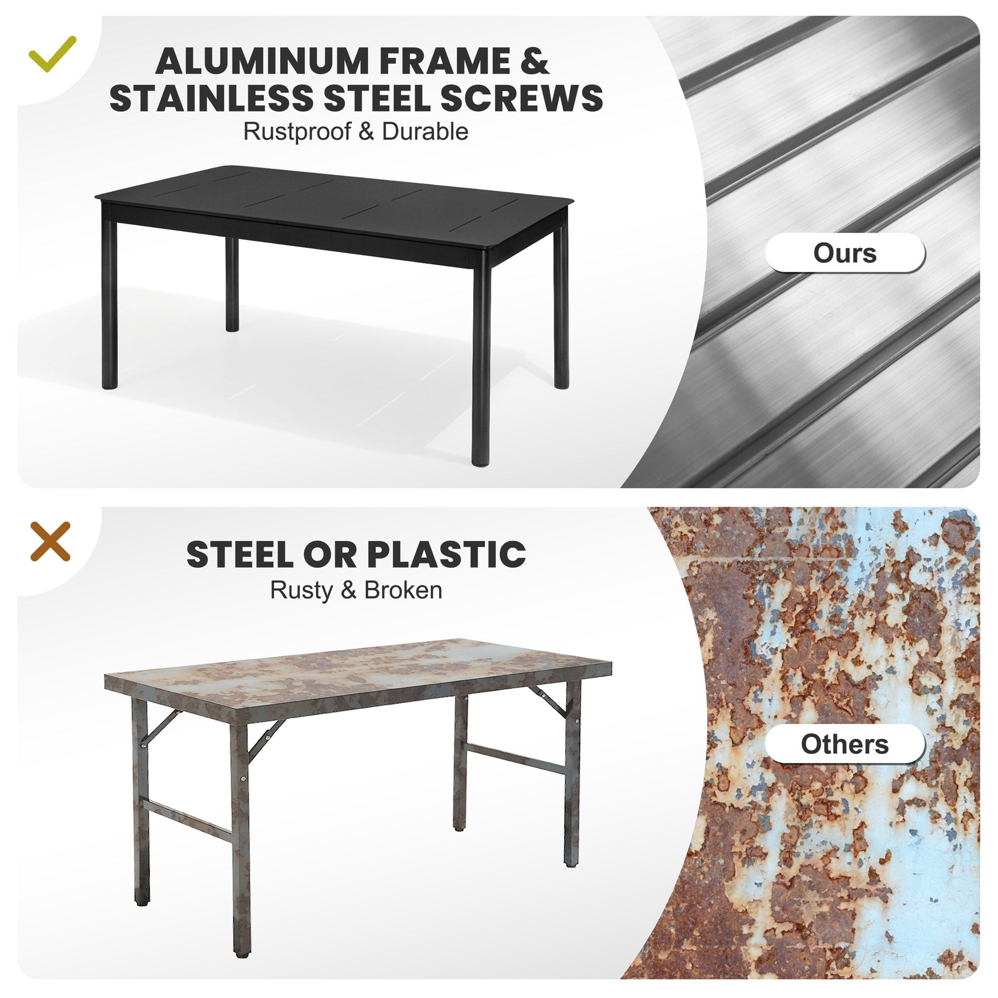 Crestlive Products CL-TB035BLK Patio-Tables - View #6