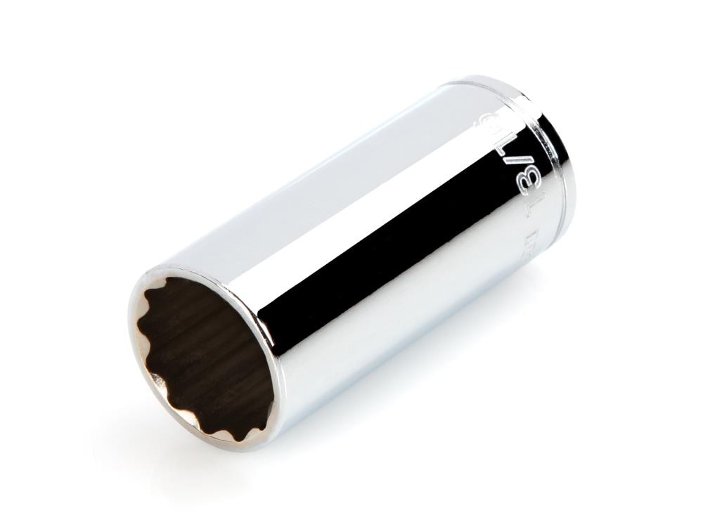 TEKTON SHD13221 3/8-in Drive Standard (SAE) 13/16-in Deep Socket