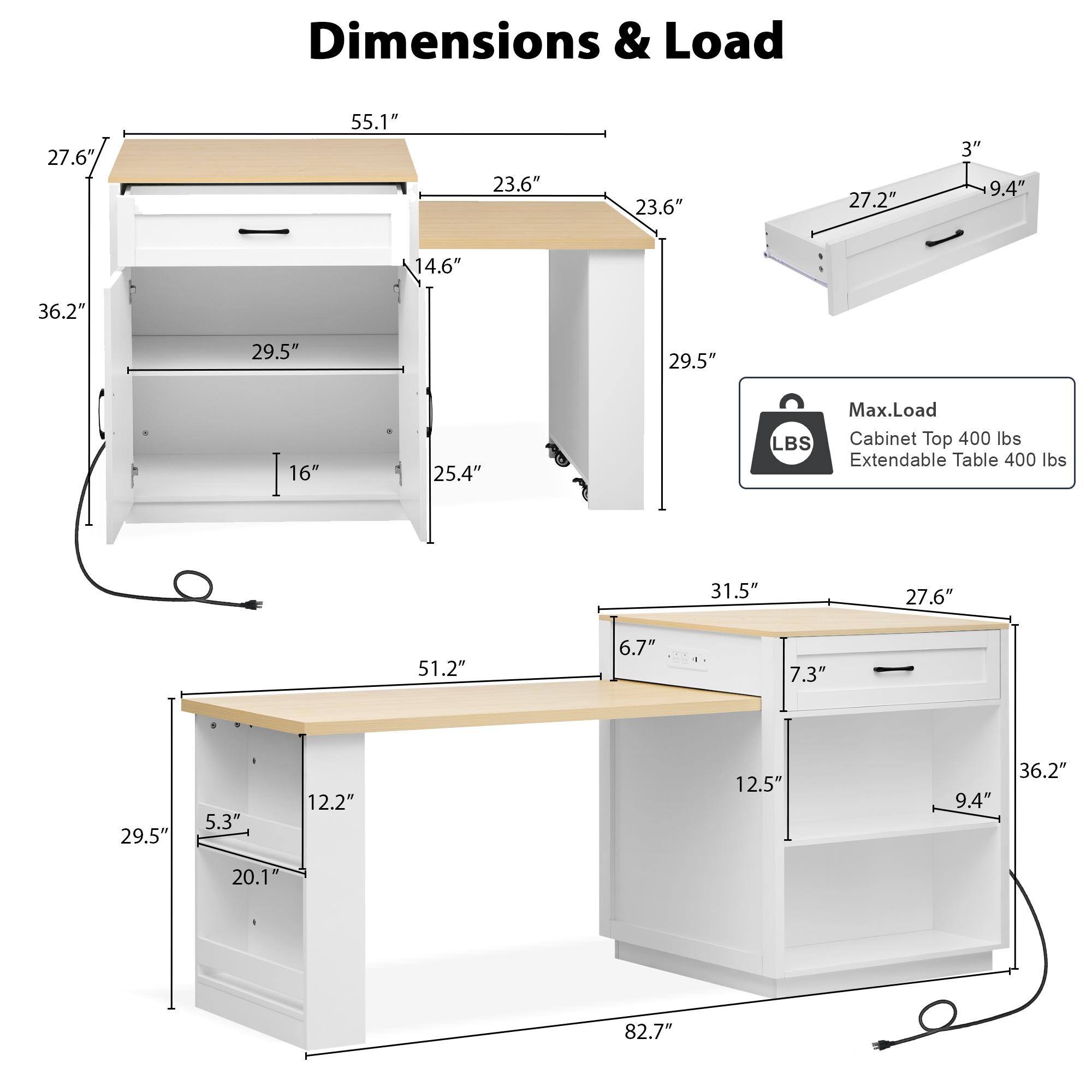Bayfeve BF-70710W-IN Kitchen-Furniture - View #5