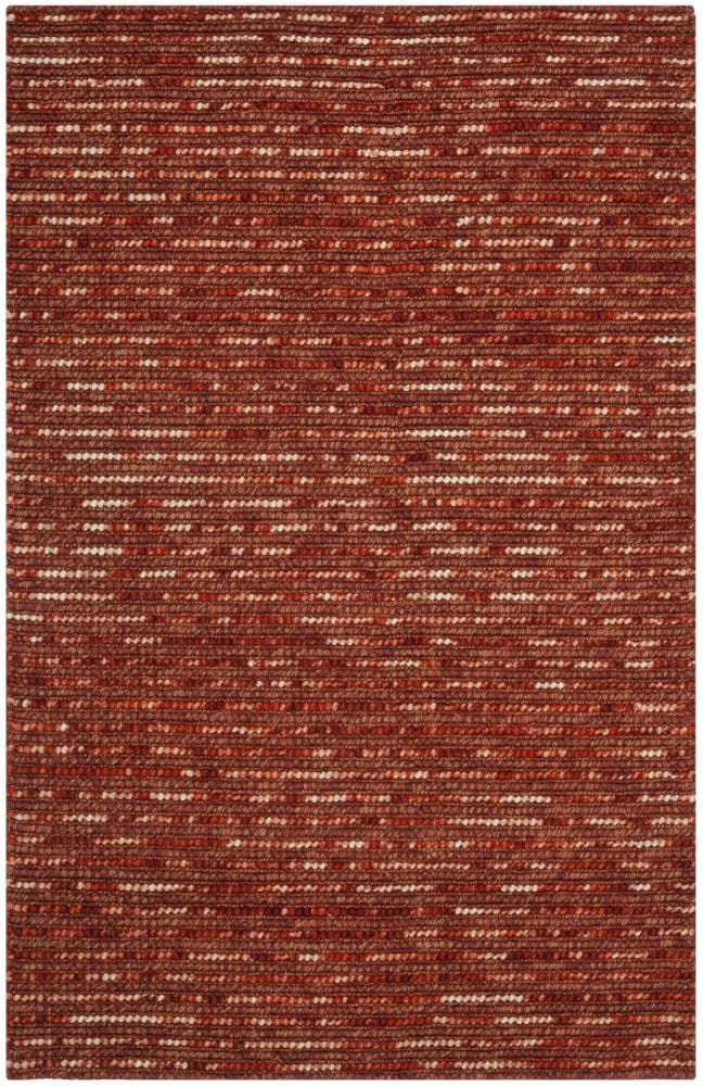 Safavieh BOH525C-4 Bohemian Lina 4 x 6 (ft) Synthetic Rust/Multi Rectangular Indoor Abstract Bohemian/Eclectic Area rug