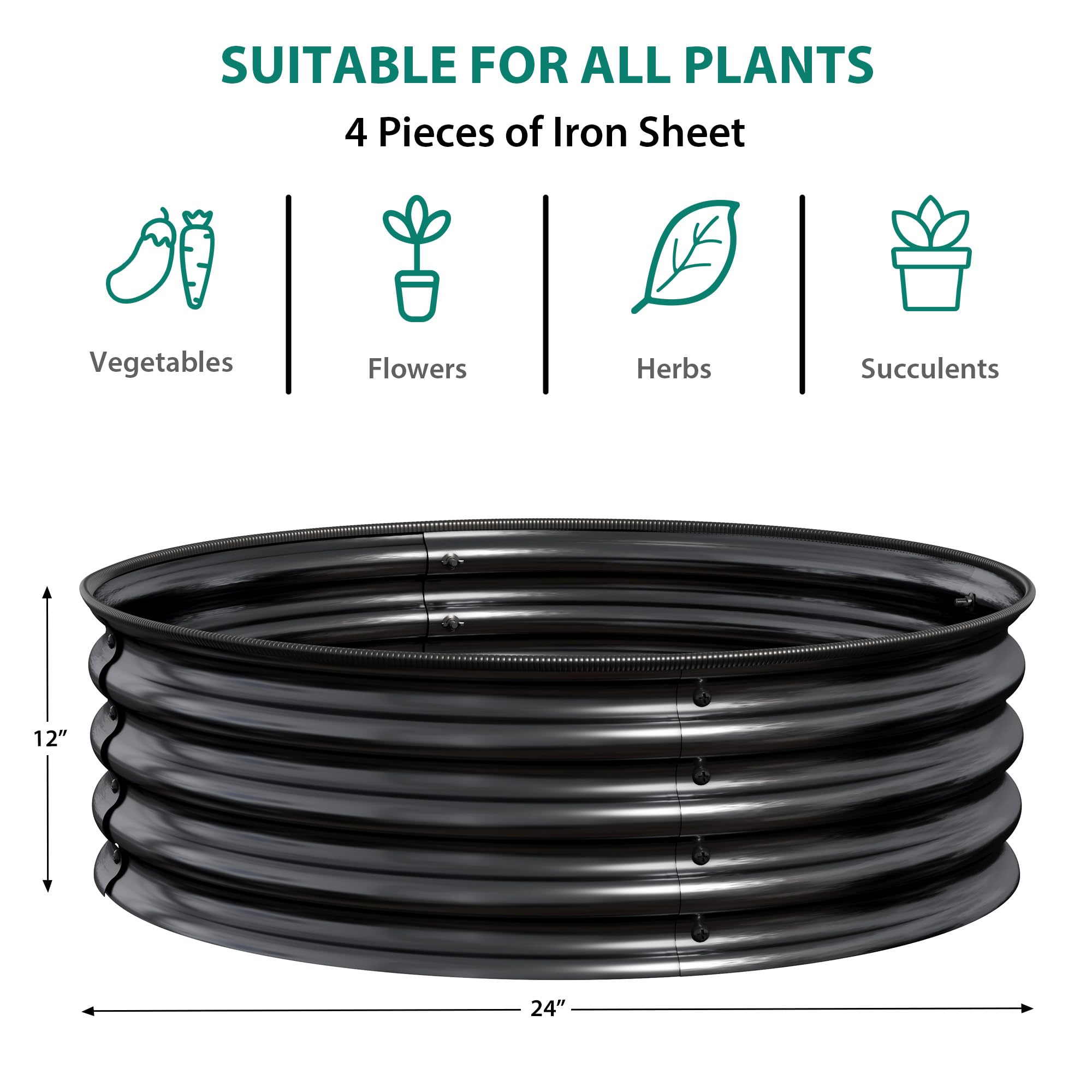 Garvee 323GE-GE792 Raised-Planter-Boxes - View #7