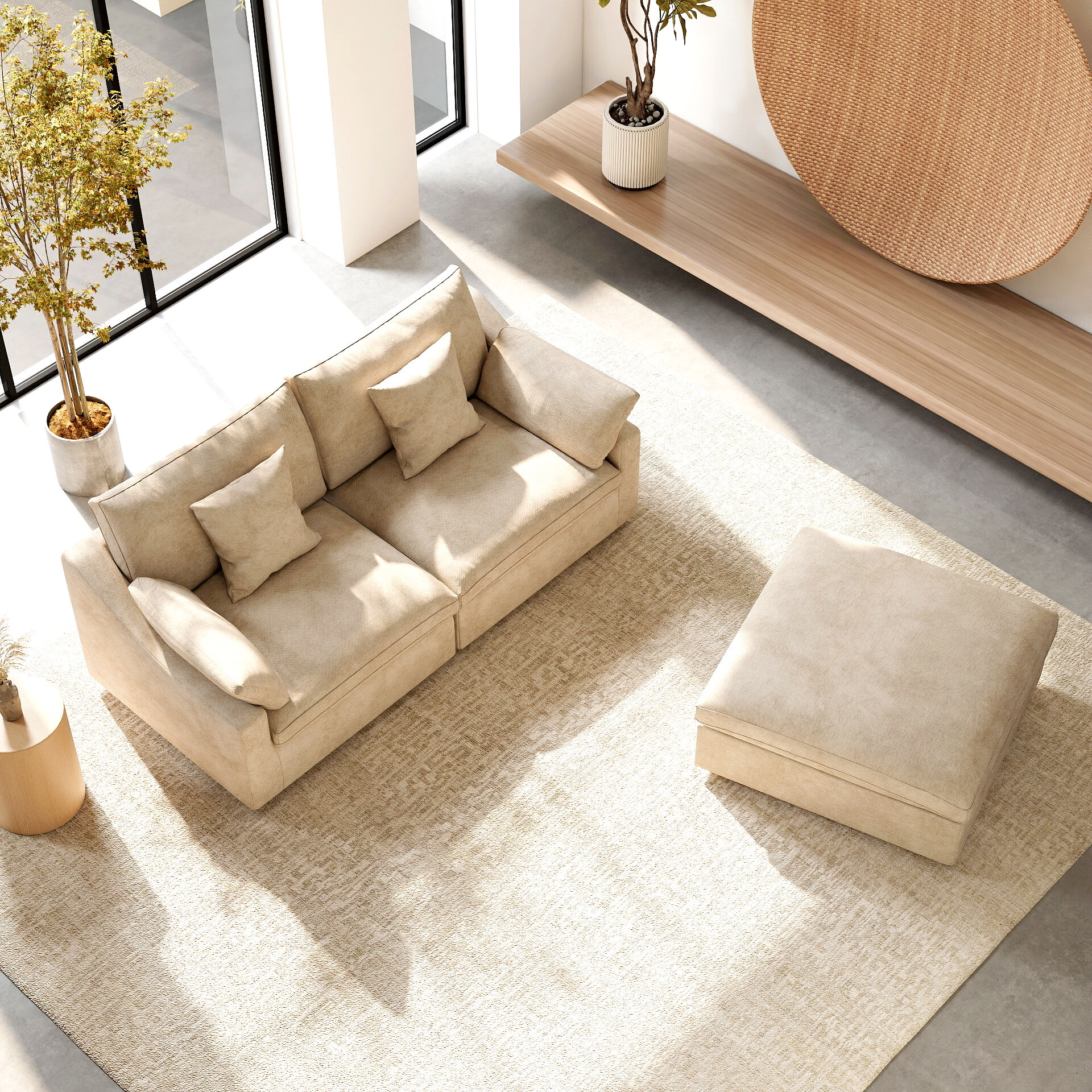 BuotiqHom DH-C1+2-126BE Sofas-Loveseats - View #9