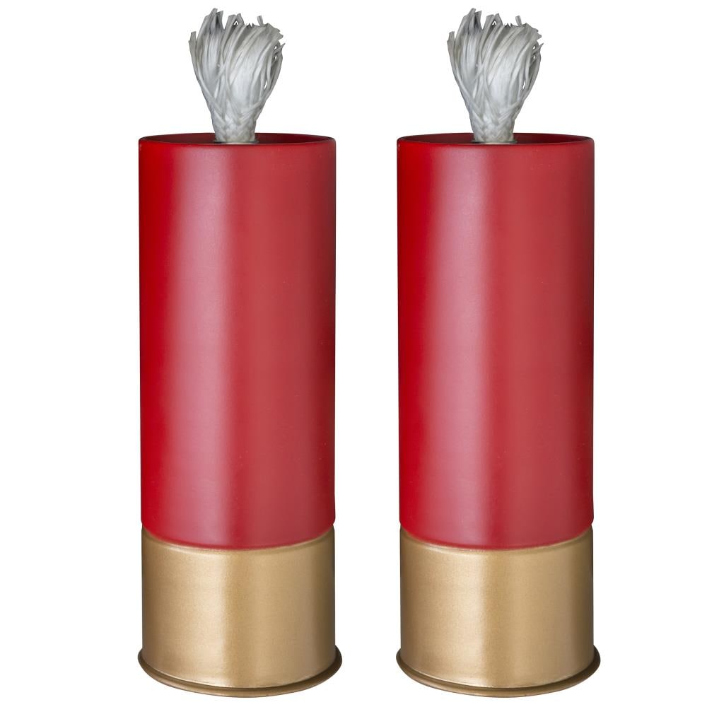 Sportsman Series 552171 2-Pack 4-ft Red Steel Citronella Garden Torch