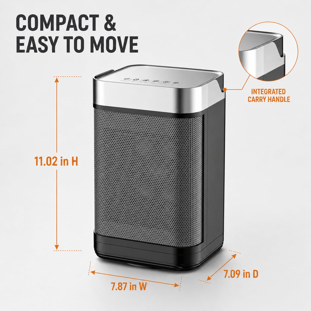 Garvee BRU0AGHUA8J09FH Portable-Electric-Heat - View #3