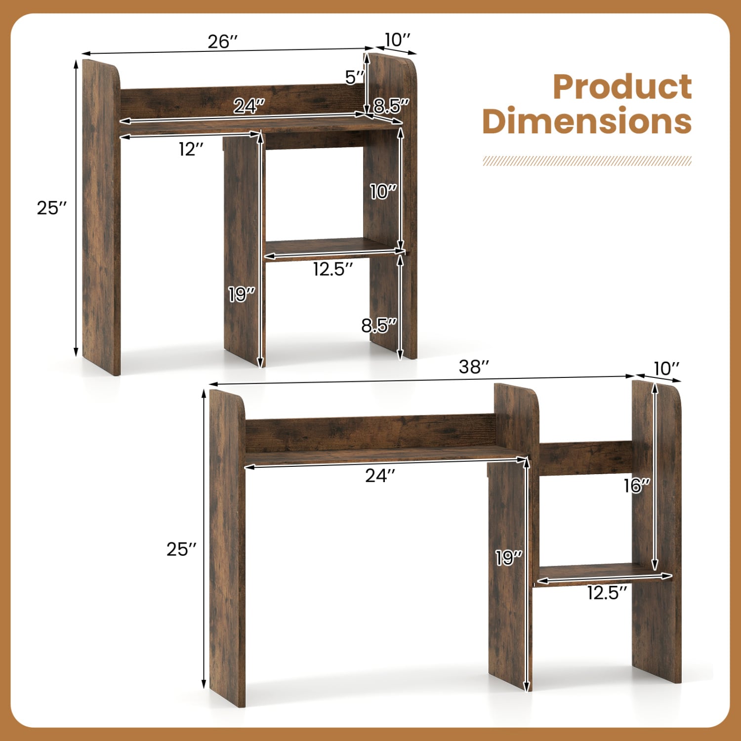 Slickblue D-CO-FC-YT18501ZJ bookcases - View #3