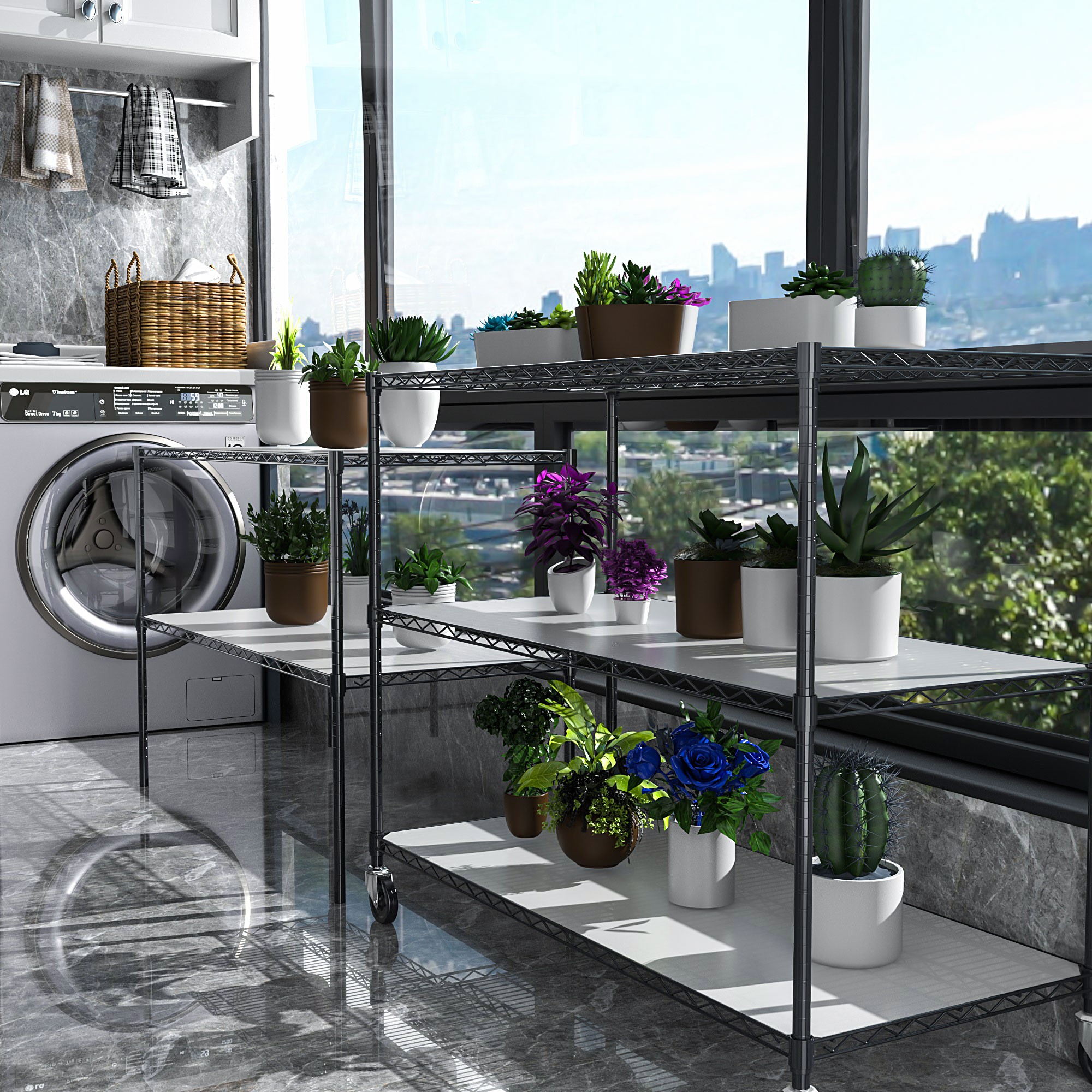 Kahomvis LIKE-QPS4-056 Free-Standing-Shelving - View #8