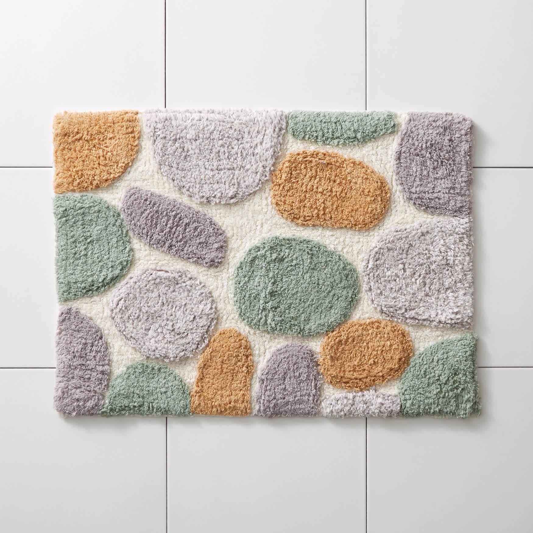 BrylaneHome 196438922301 Pebbles Bath Mat