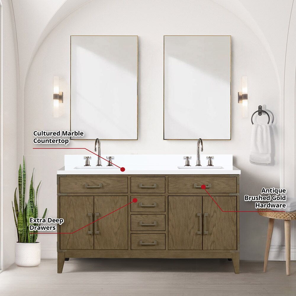 Lexora LVW60DR301 Bath-Vanity-Combo - View #6