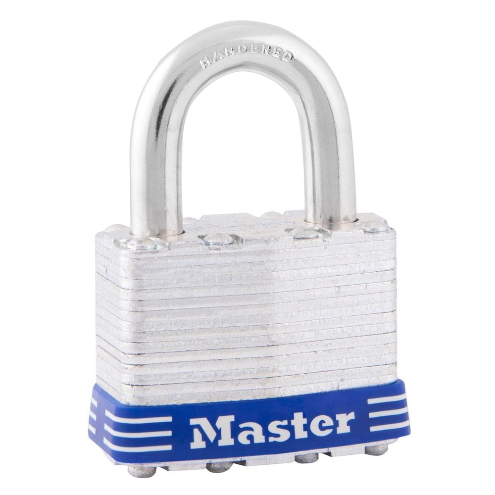 Master Lock  1 5/16 in. H X 1 in. W X 1 3/4 in. L Laminated Steel Ball Bearing Locking Exterior Padlo