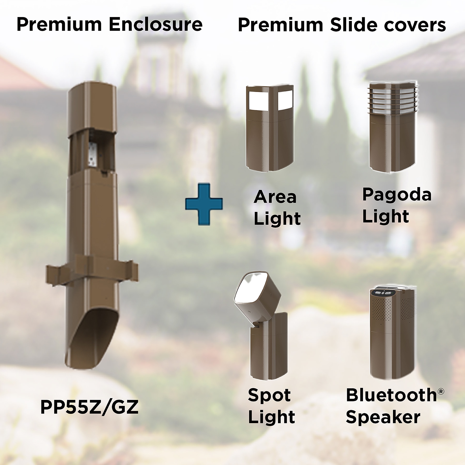 Hubbell PP55GZ Landscape-Lighting-Stakes - View #2