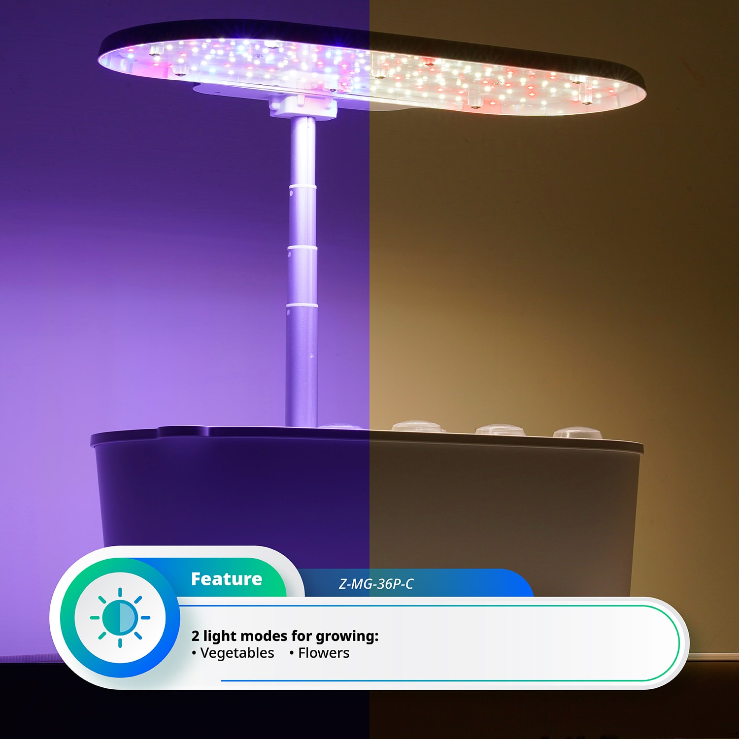 Zone Z-MG-36P-C Grow-Lights - View #2