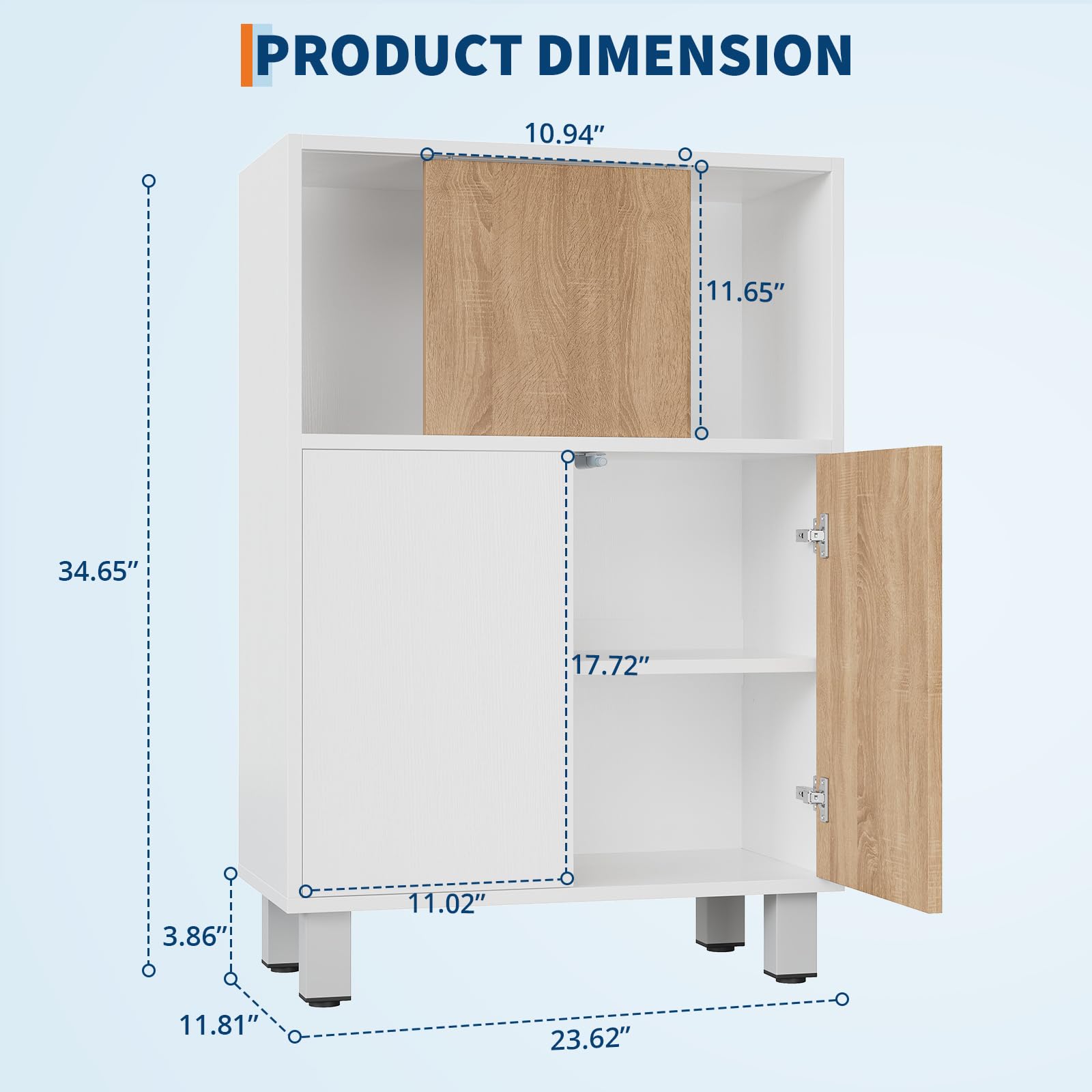 GarveeLife GLYD-PHK-33S8 Cabinets-Kitchen - View #2