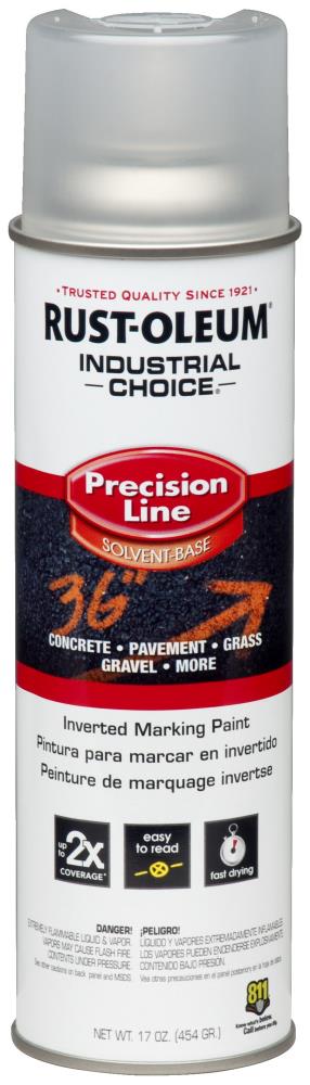 Rust-Oleum Industrial Choice 12 -Pack Clear Oil-based Marking paint ( Spray can )