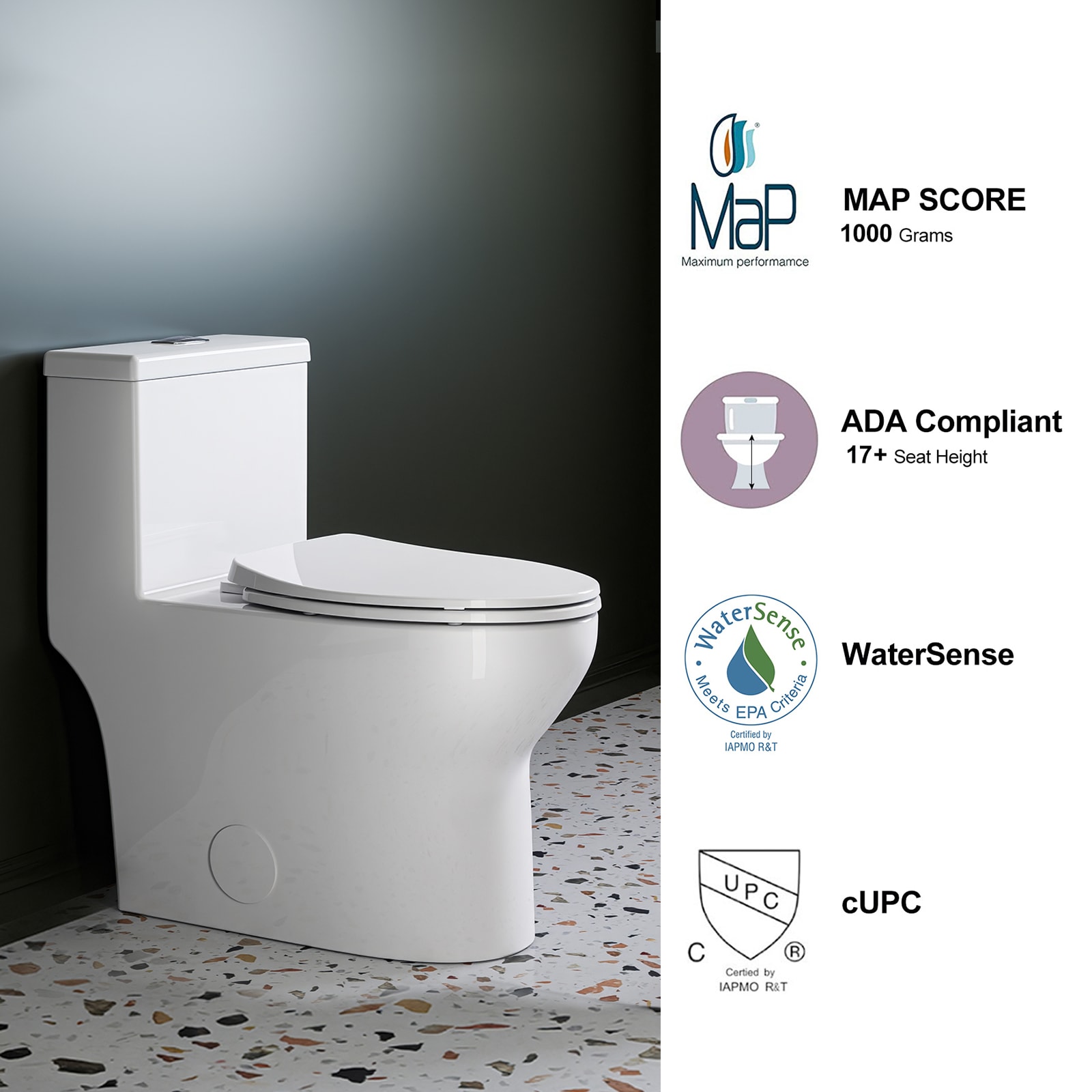 HOROW HR-T0350W toilets - View #4
