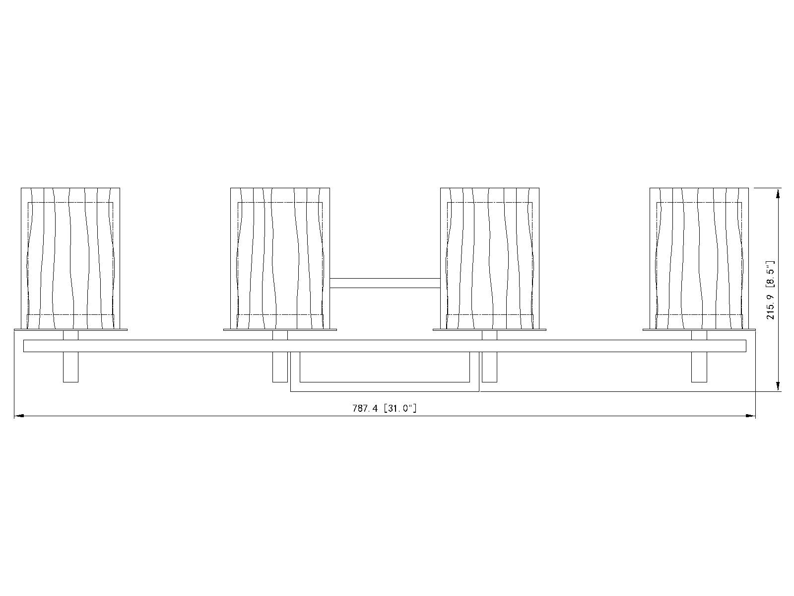 Z-Lite 1949-4V-BN b089995 - View #8