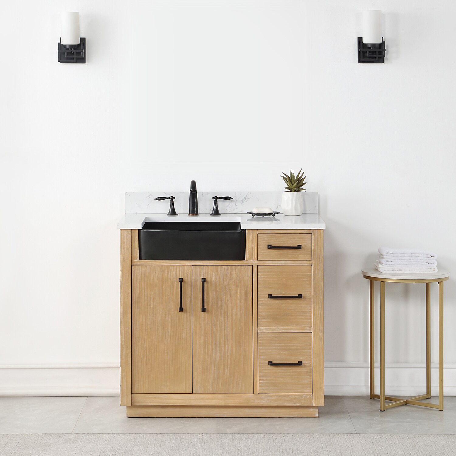 Altair 550036-WP-AW-NM Bath-Vanity-Combo - View #8