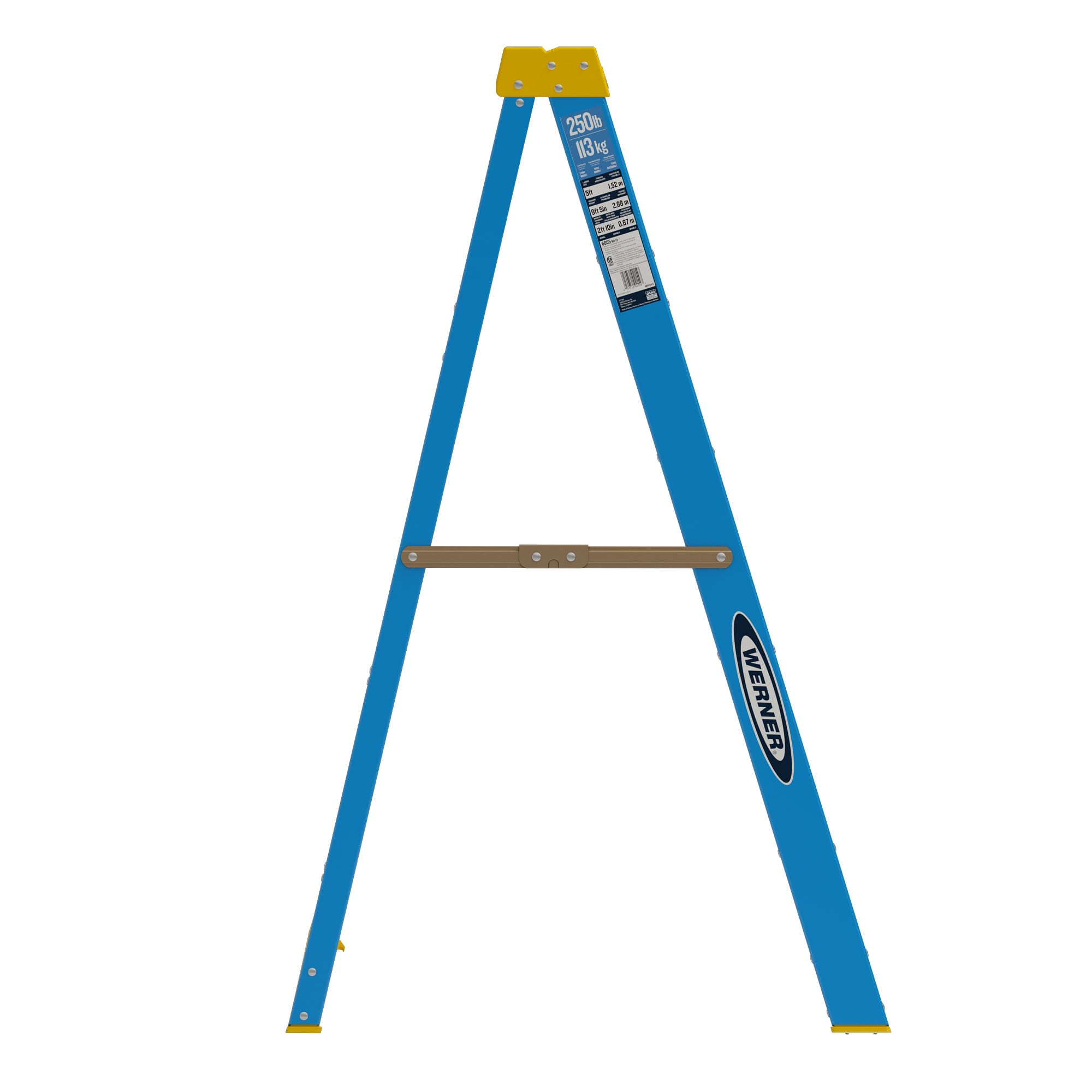 Werner 6005 Step-Ladders - View #4