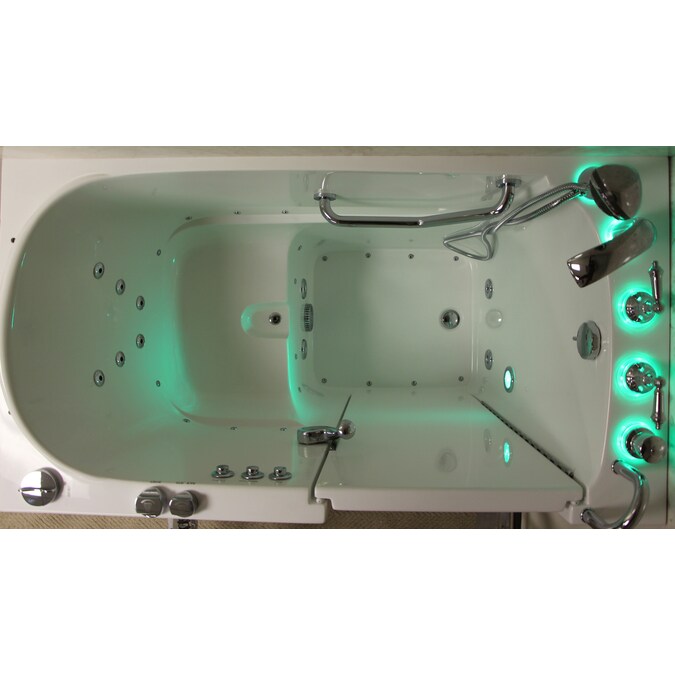 Whirlpool And Air Bath Combination Tub, Bathtub 52 Inches Long