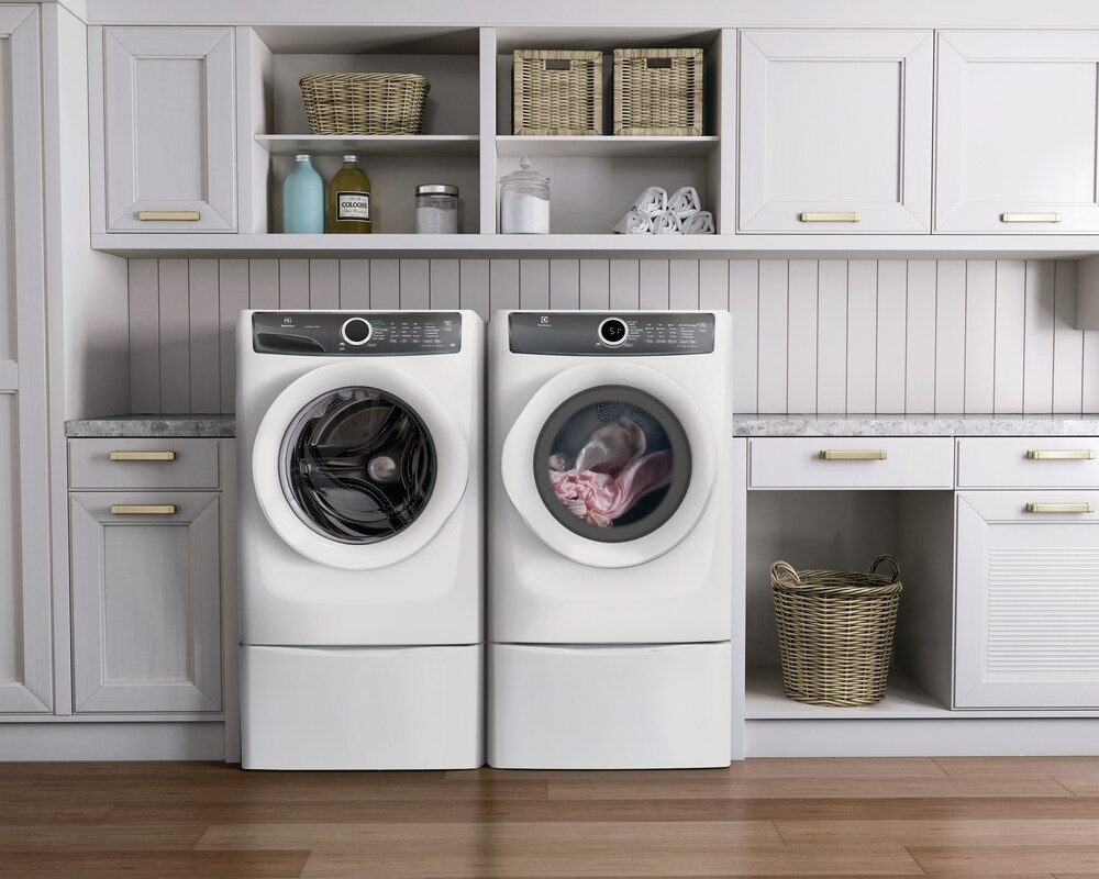 Electrolux 4.3-cu ft High Efficiency Stackable Front-Load Washer (White ...
