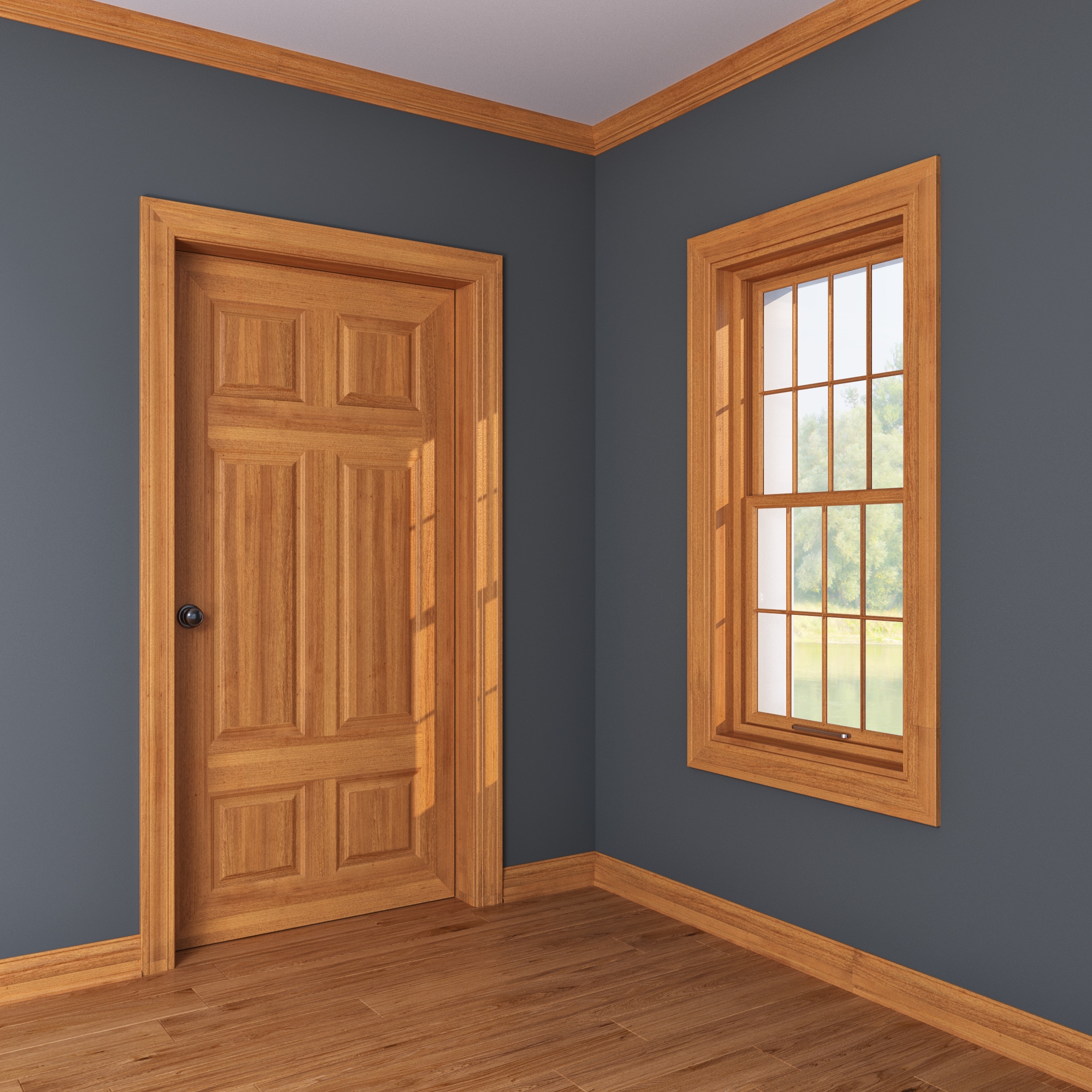 RELIABILT L 444 8 OAKGO Window-Door-Casings - View #3