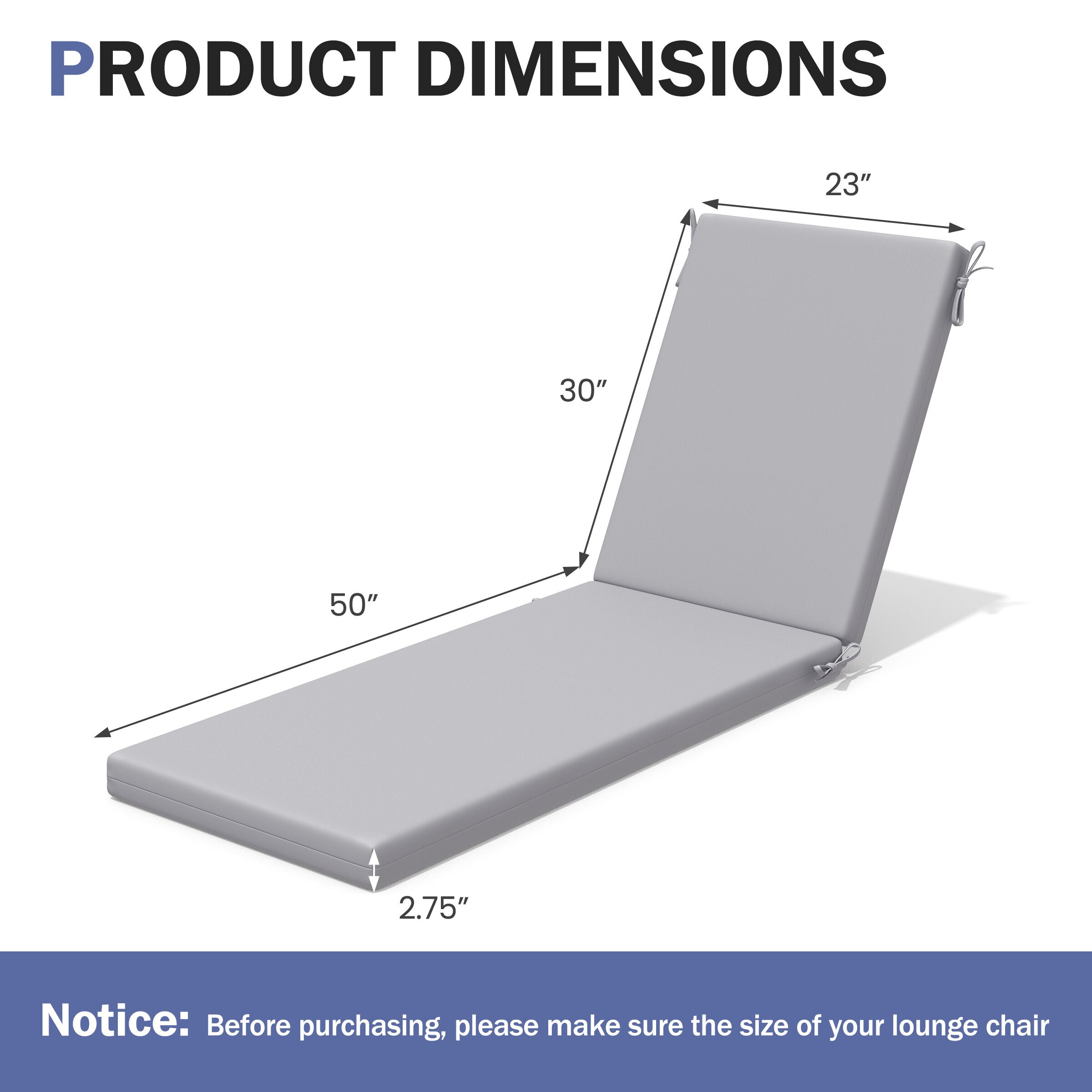 Pellebant ST25-CU001LGY80-2 Patio-Furniture-Cushions - View #3