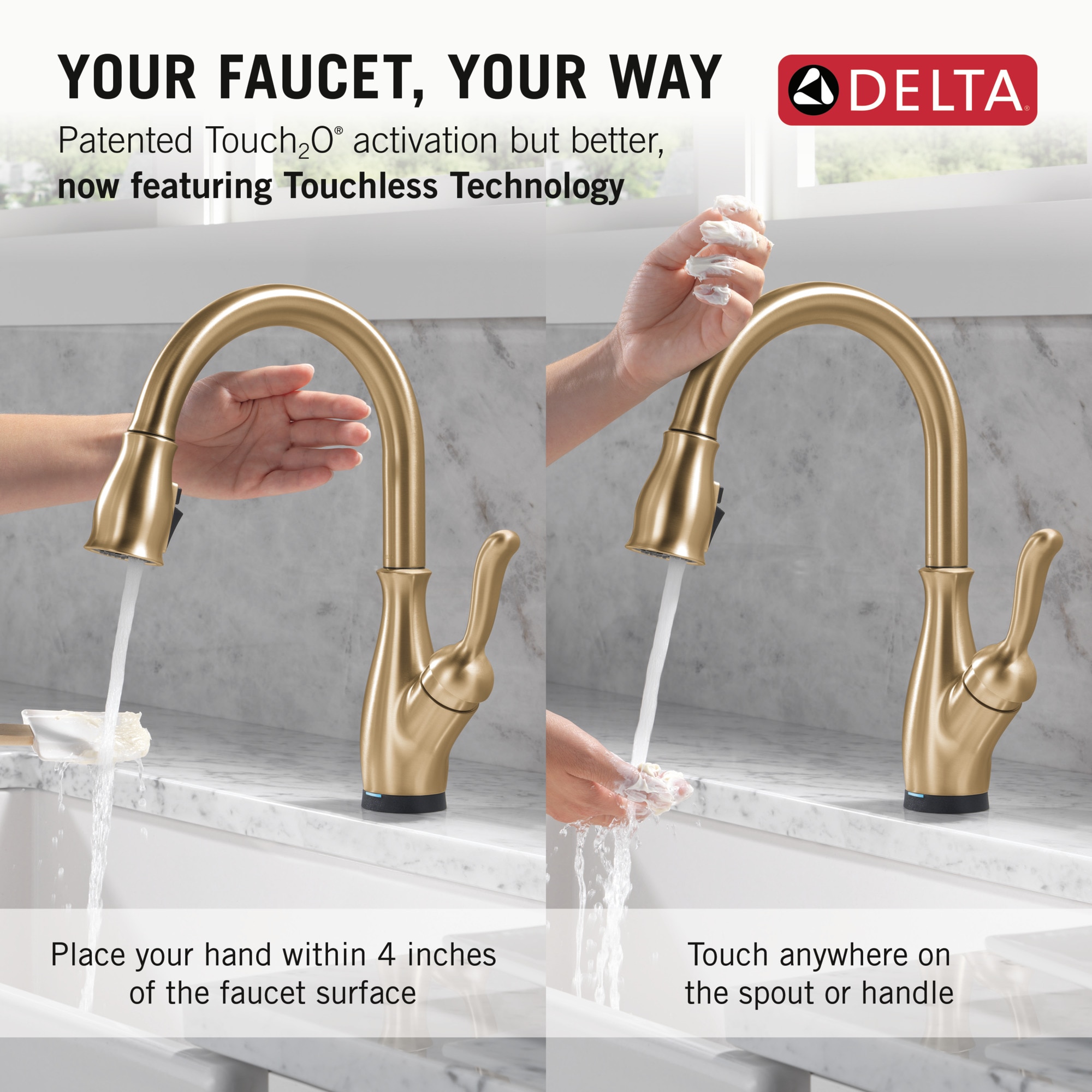 Delta 9178TL-CZ-DST Kitchen-Faucets - View #2