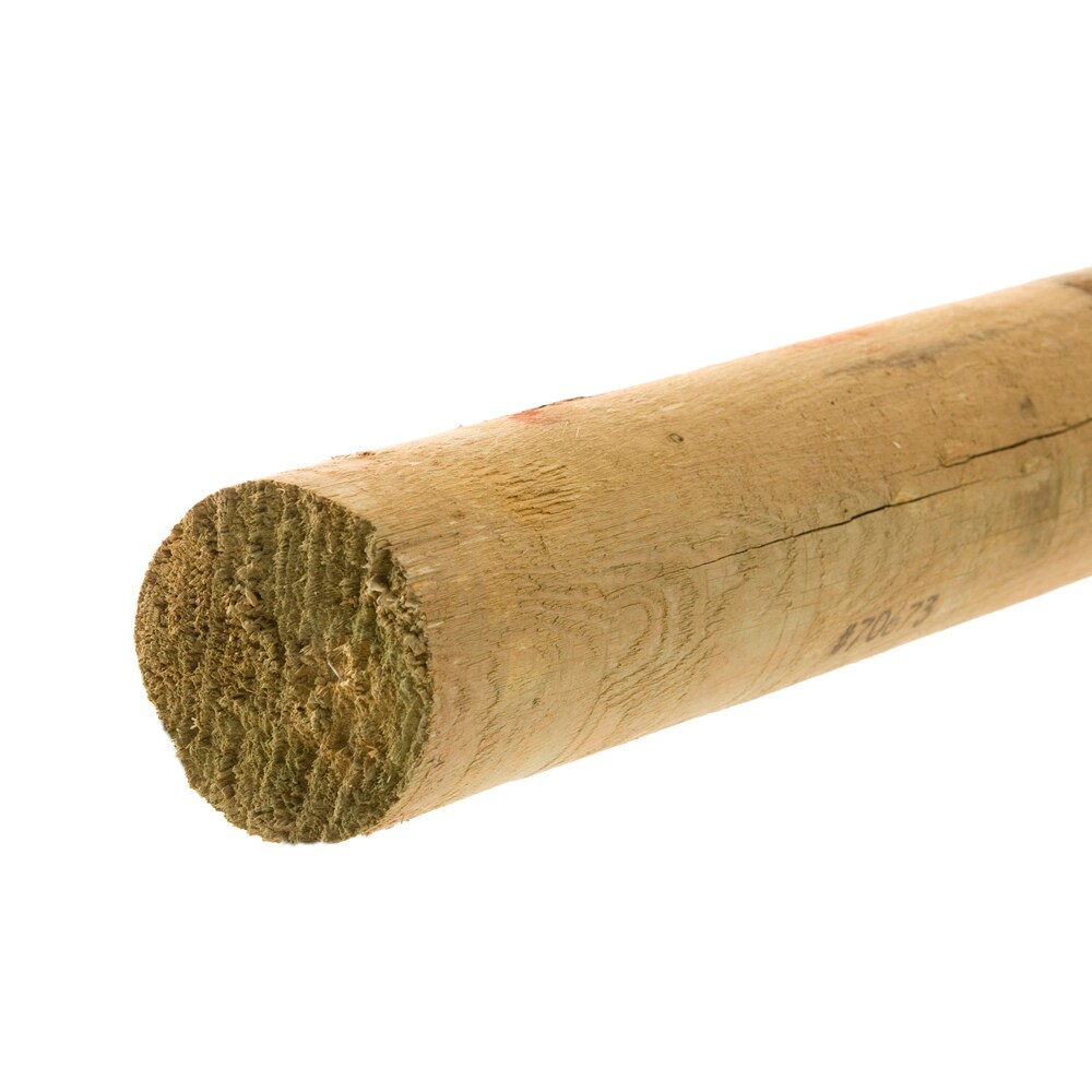 Severe Weather 129789 4-in x 12-ft Pressure Treated Pine Wood Fence Rail