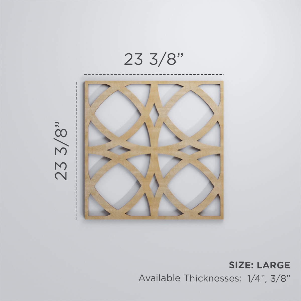 Ekena Millwork WALW24X24X0250FLTBI Wall-Panels - View #3