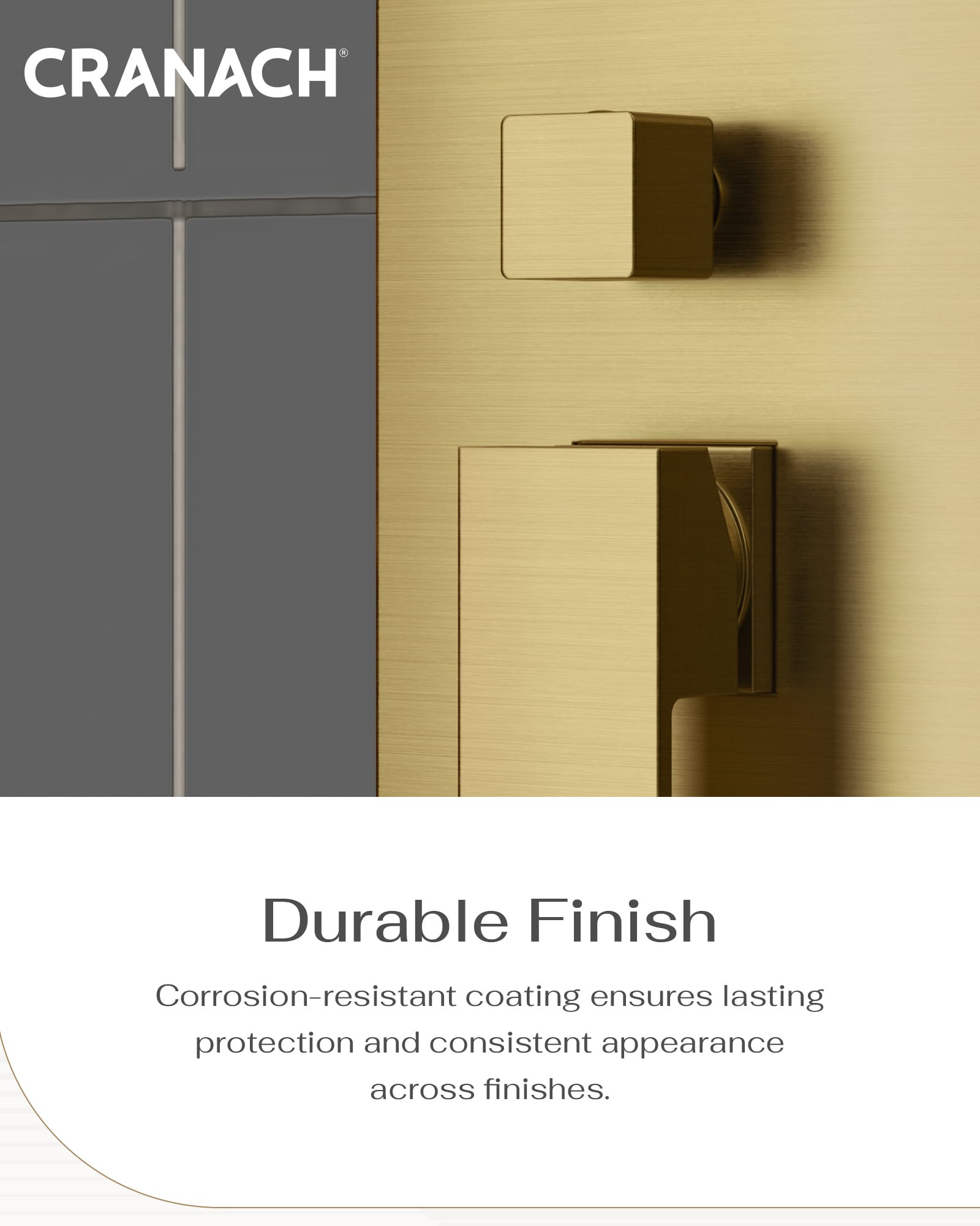 CRANACH C00.CR42.BG Showerhead-Bar-Panels - View #9