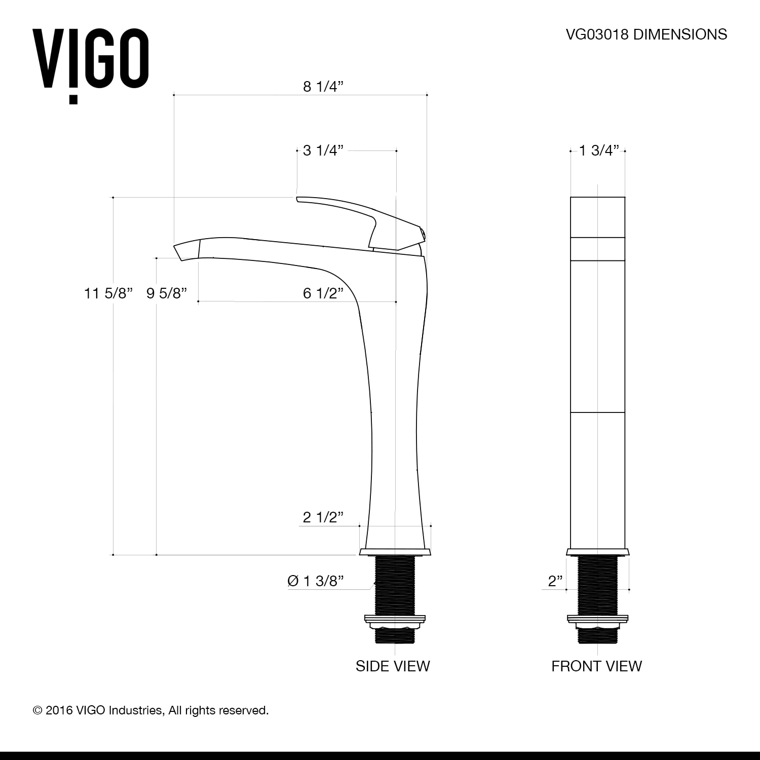 VIGO VGT609 Bath-Sink - View #13