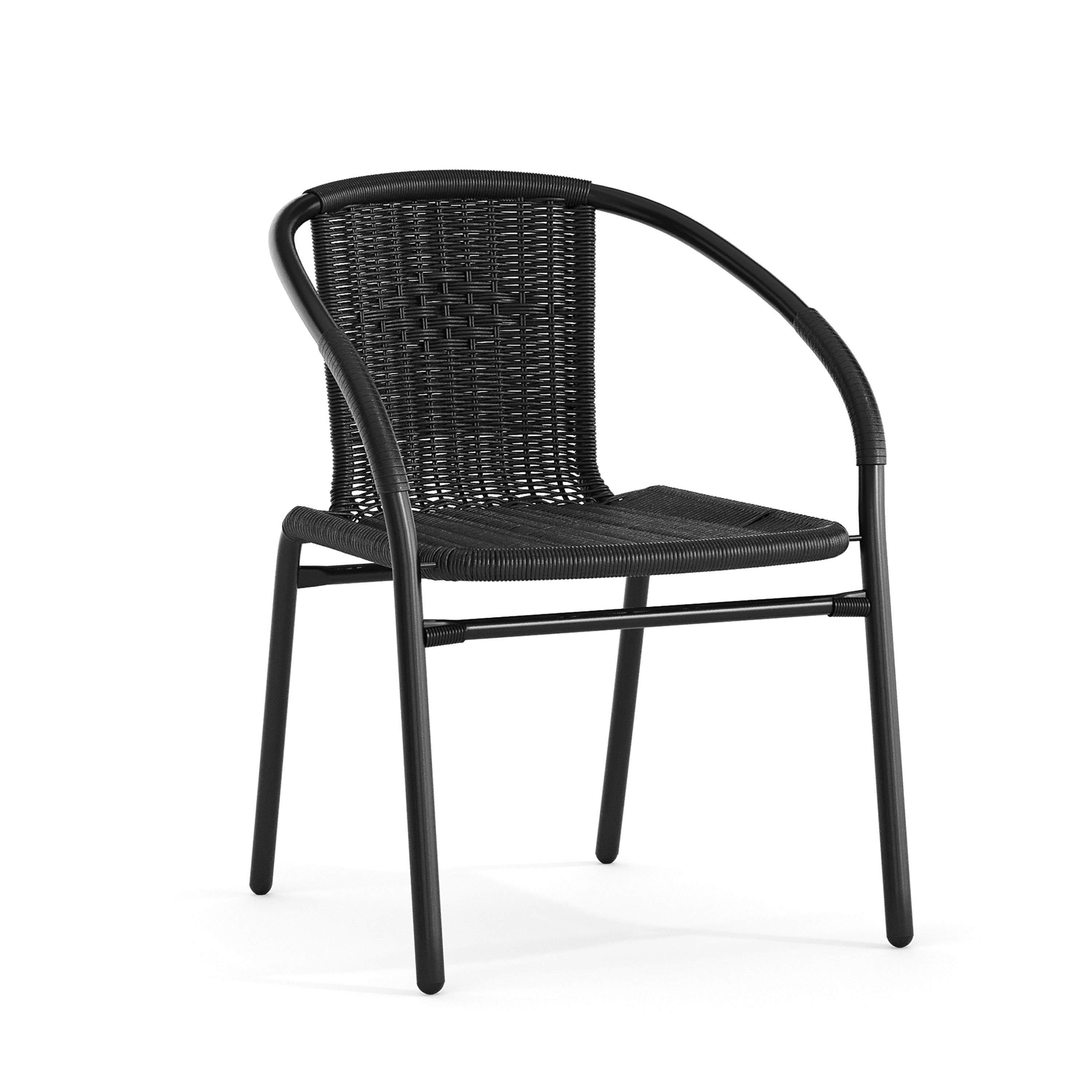 Photo 1 of ***DAMAGED***
Flash Furniture Lila Contemporary/Modern Dining Arm Chair (Metal Frame)