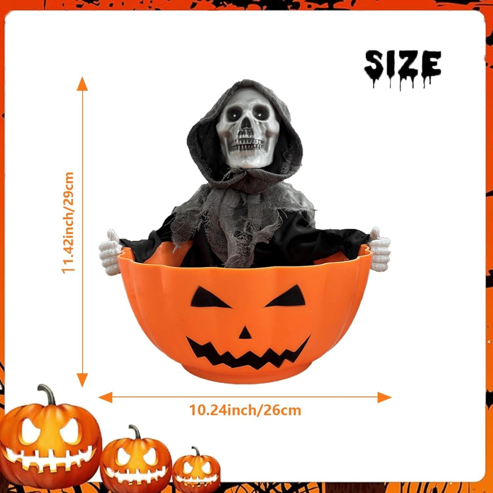 Wudkey L4-WT8H8P Table-Halloween-Decor - View #5