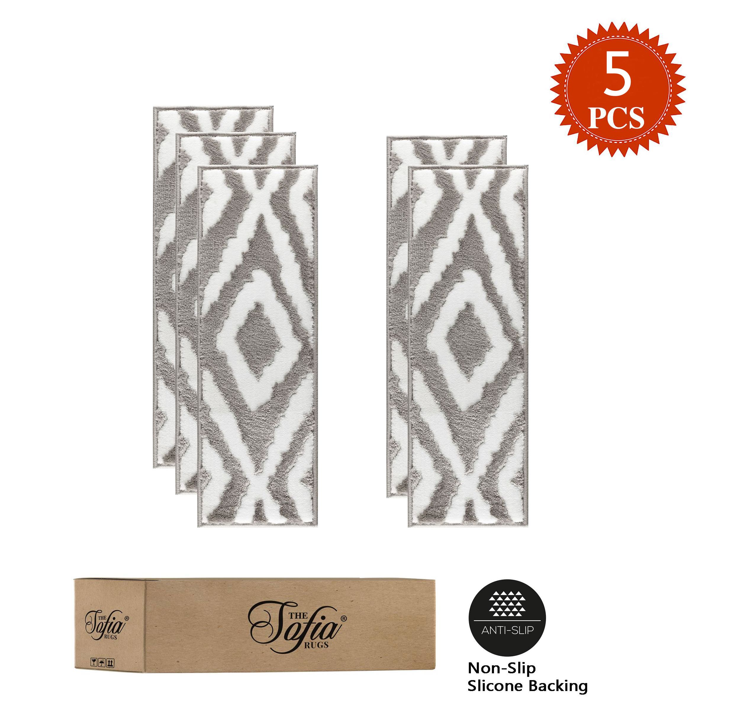 The Sofia Rugs Sofihas 2 Piece Kitchen Rug Sets 60in x 24in x 35in