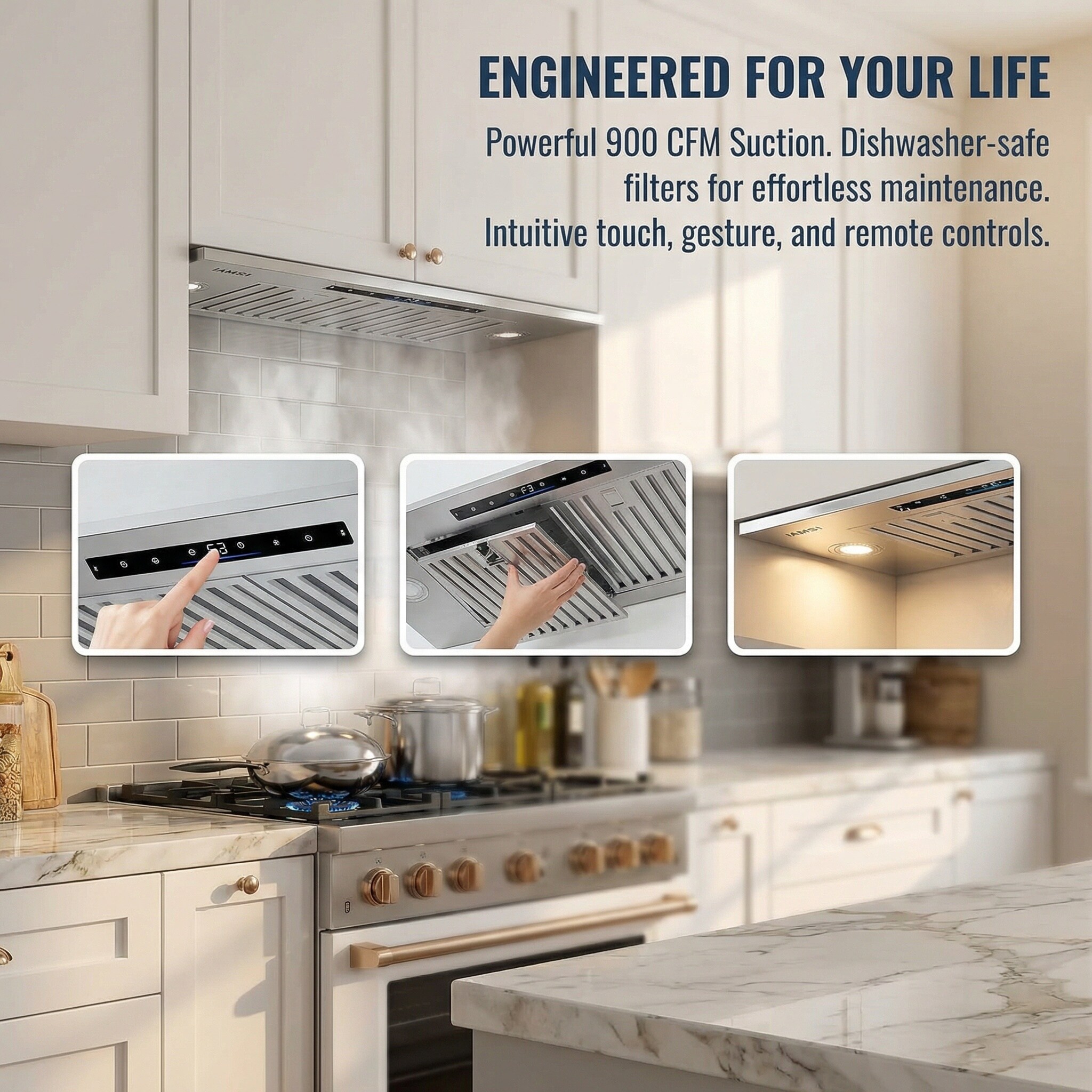 CESICIA RBI-78 Undercabinet-Range-Hoods - View #7