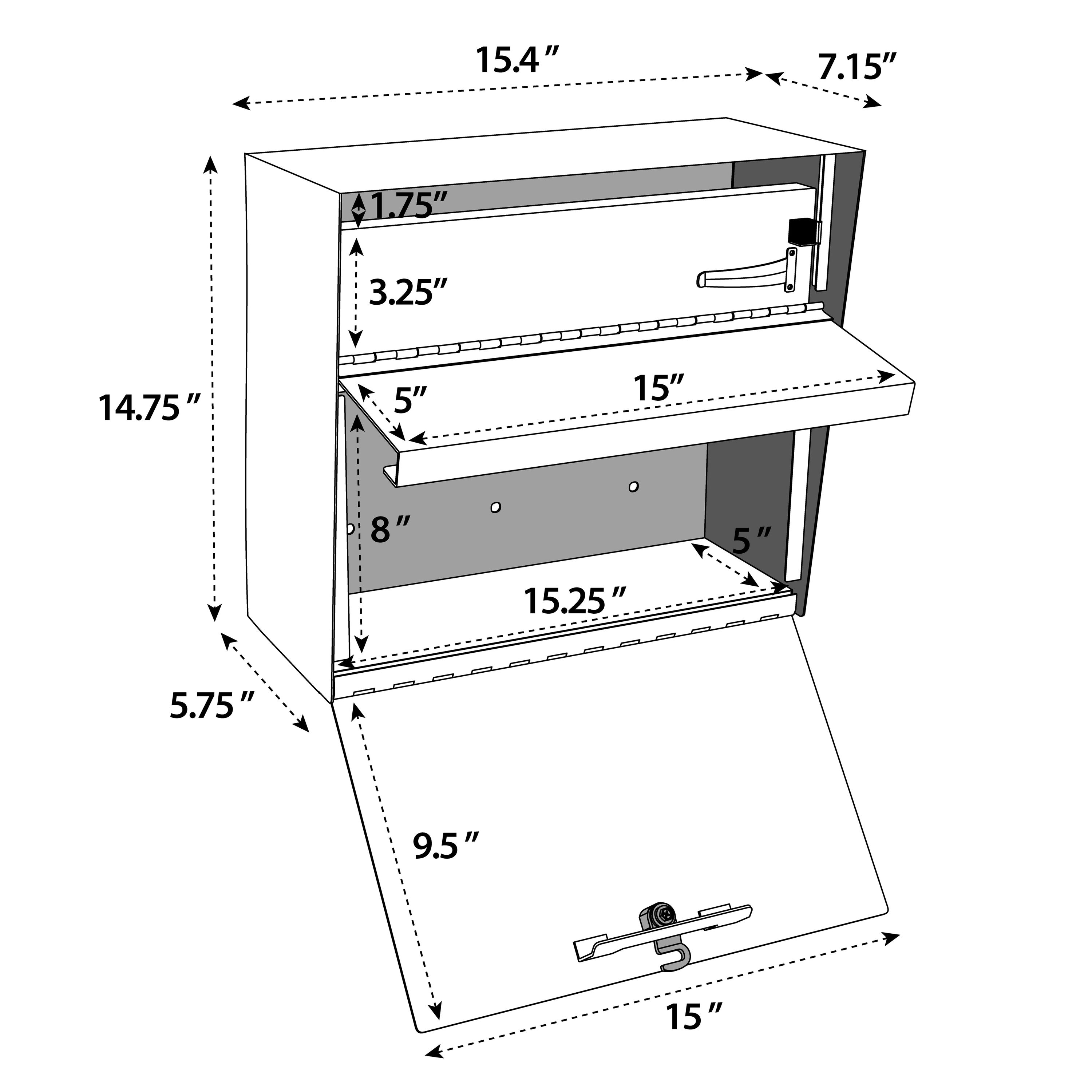 Mail Boss 7169 mailboxes - View #11