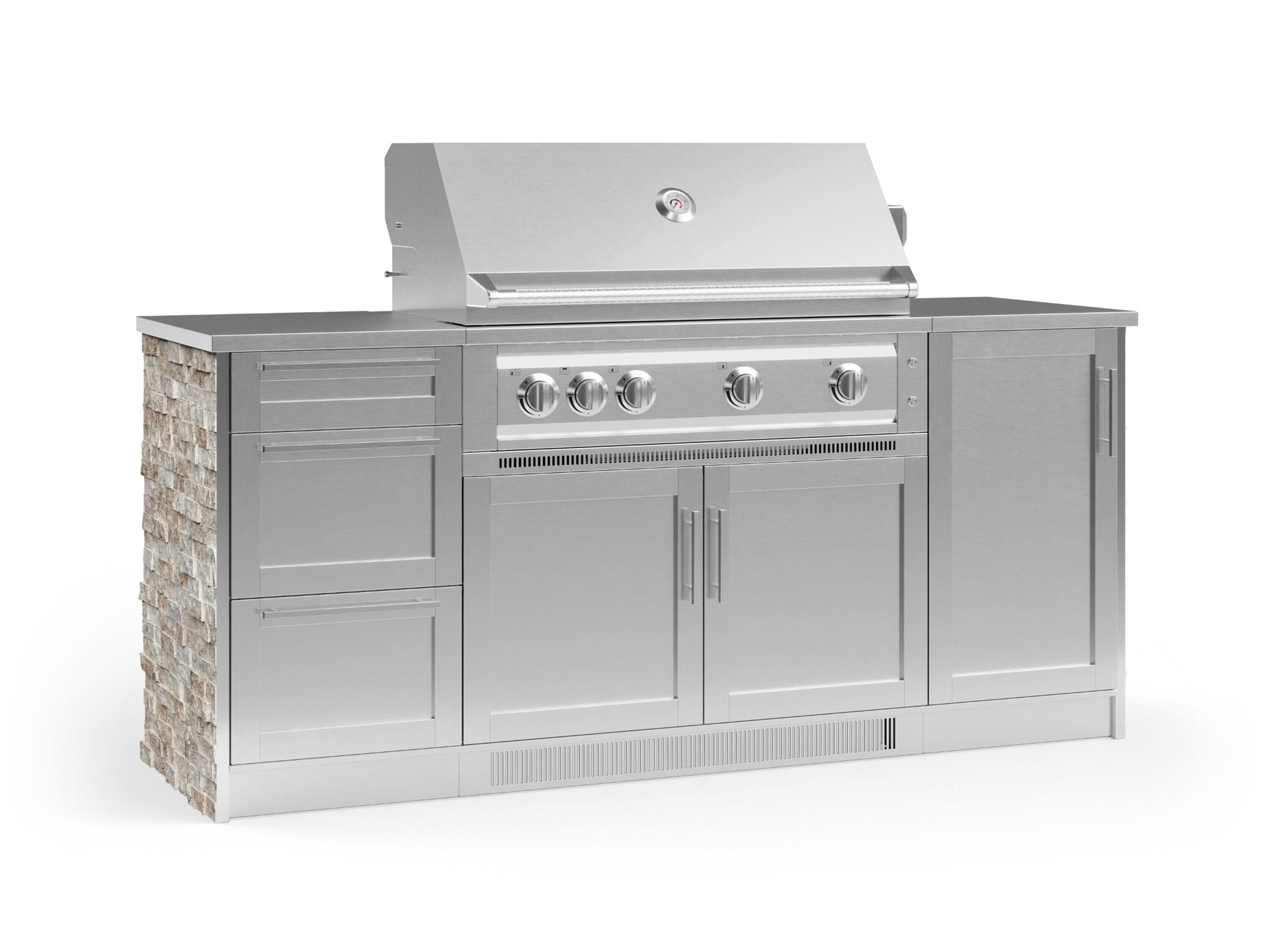 Outdoor Kitchen Set With 5 Burners