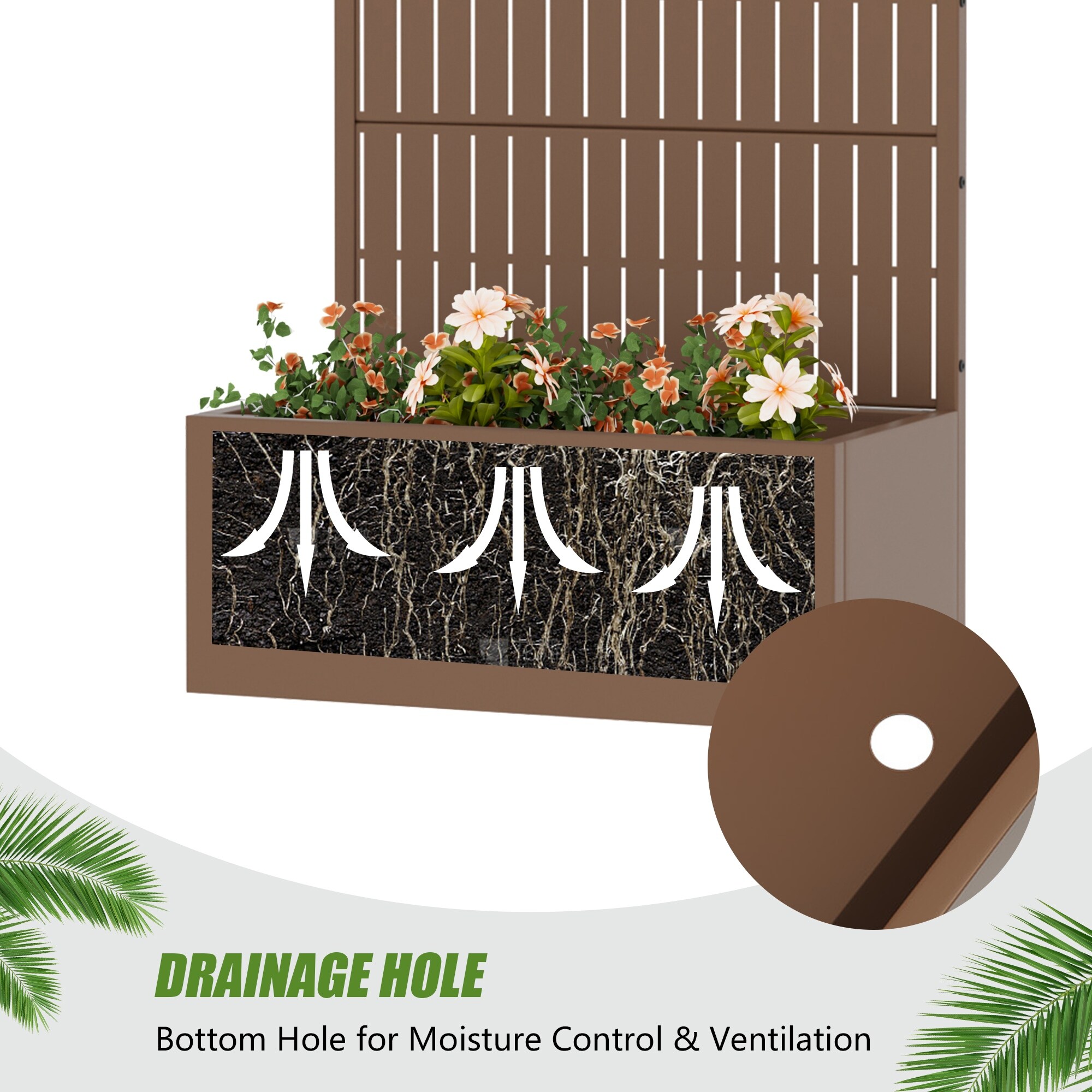 Misty Moon LW0406-SYJZZX-A30 Planter-Window-Box - View #4