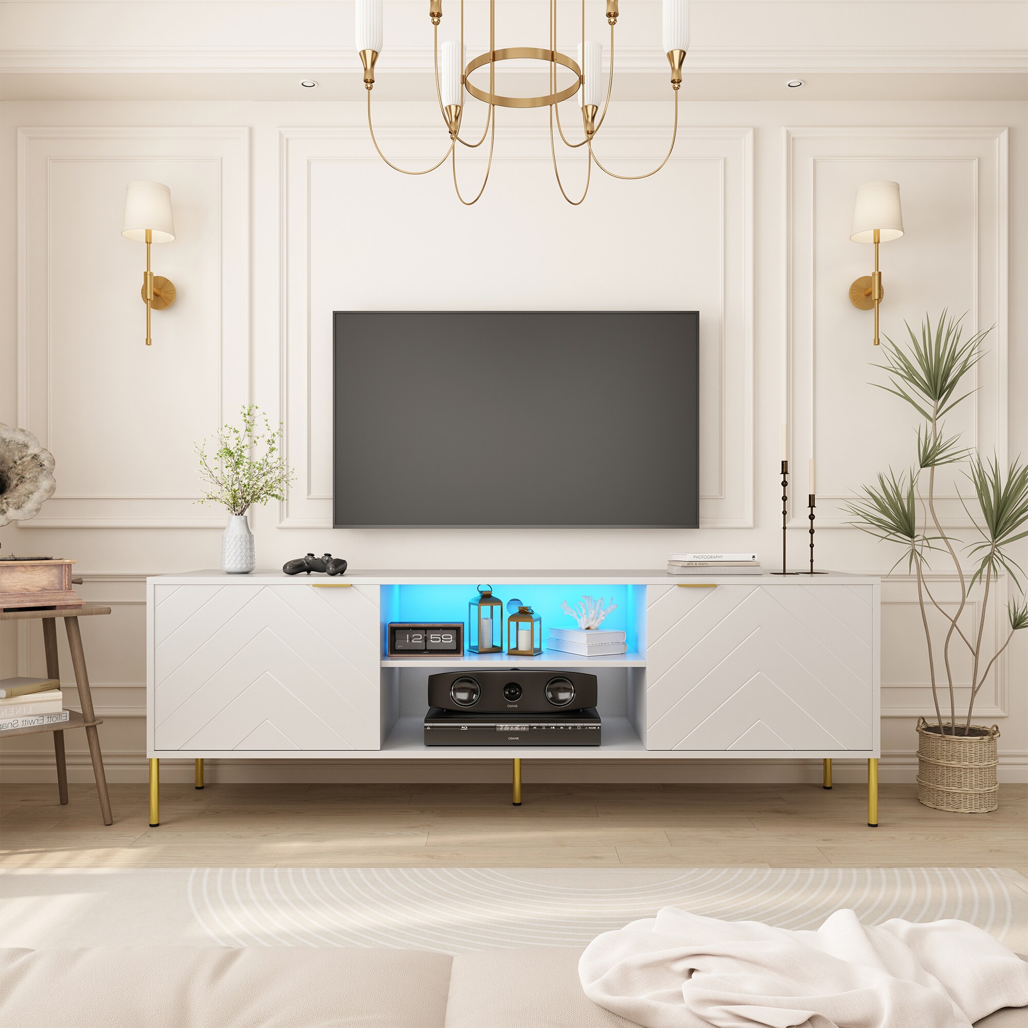 Clihome CL-ID01TVWH Tv-Stands - View #2