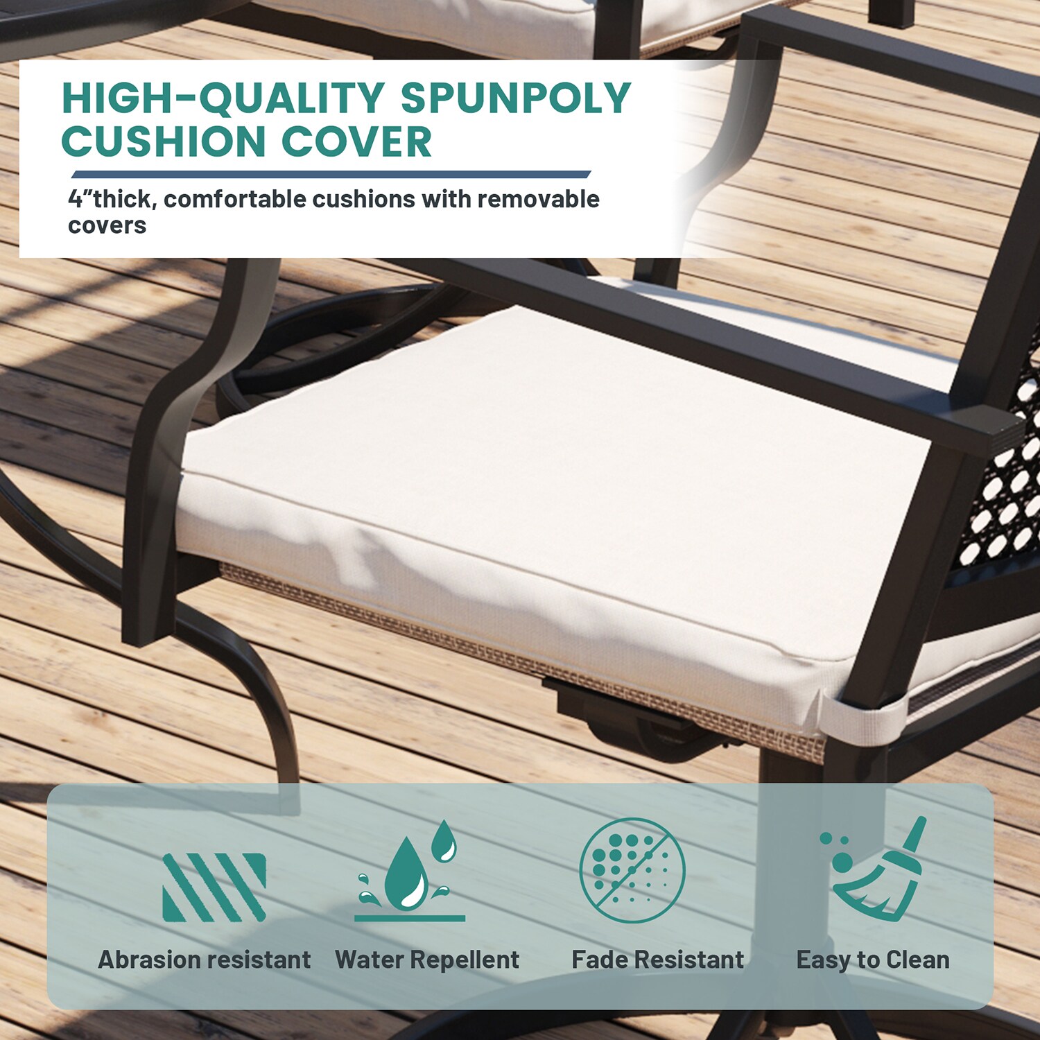 Mondawe MO-FCS3312 Patio-Chairs - View #5