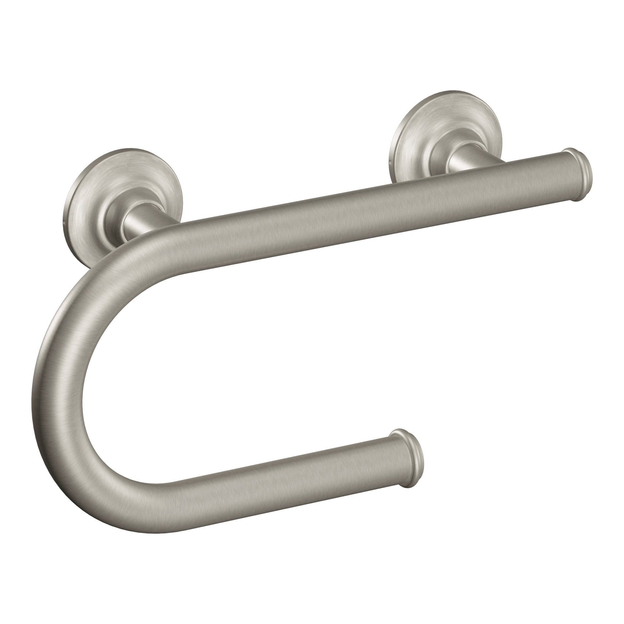 Moen LR2352DBN 4.1-in Brushed Nickel Wall mount Grab Bar ( 5-lb Weight Capacity )