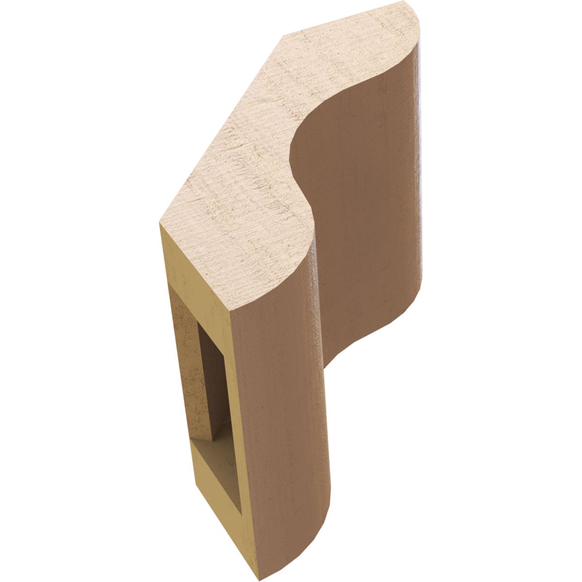 Ekena Millwork BRCUR05X06X06CARRCPR braces - View #7