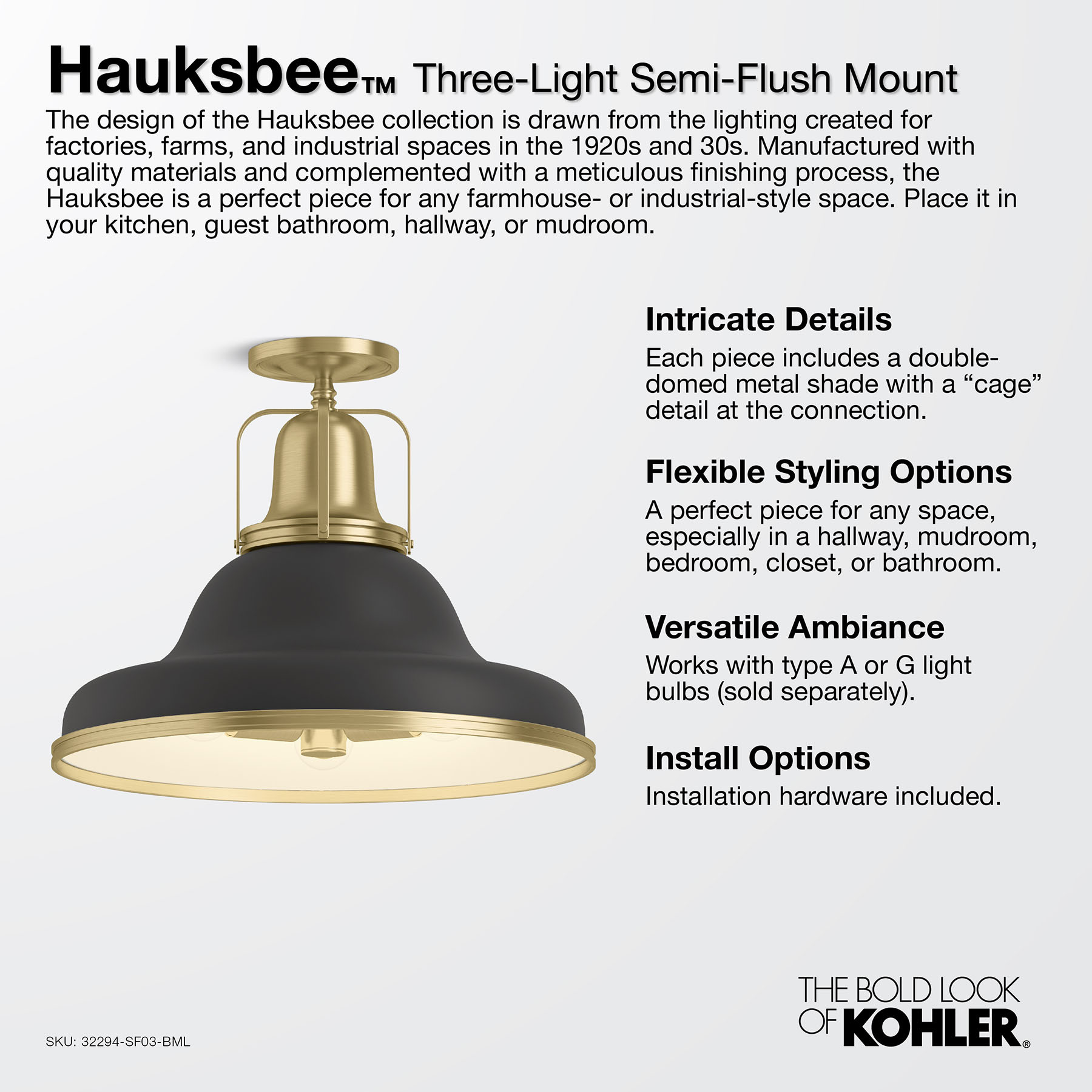 KOHLER 32294-SF03-CPL flushmounts - View #3